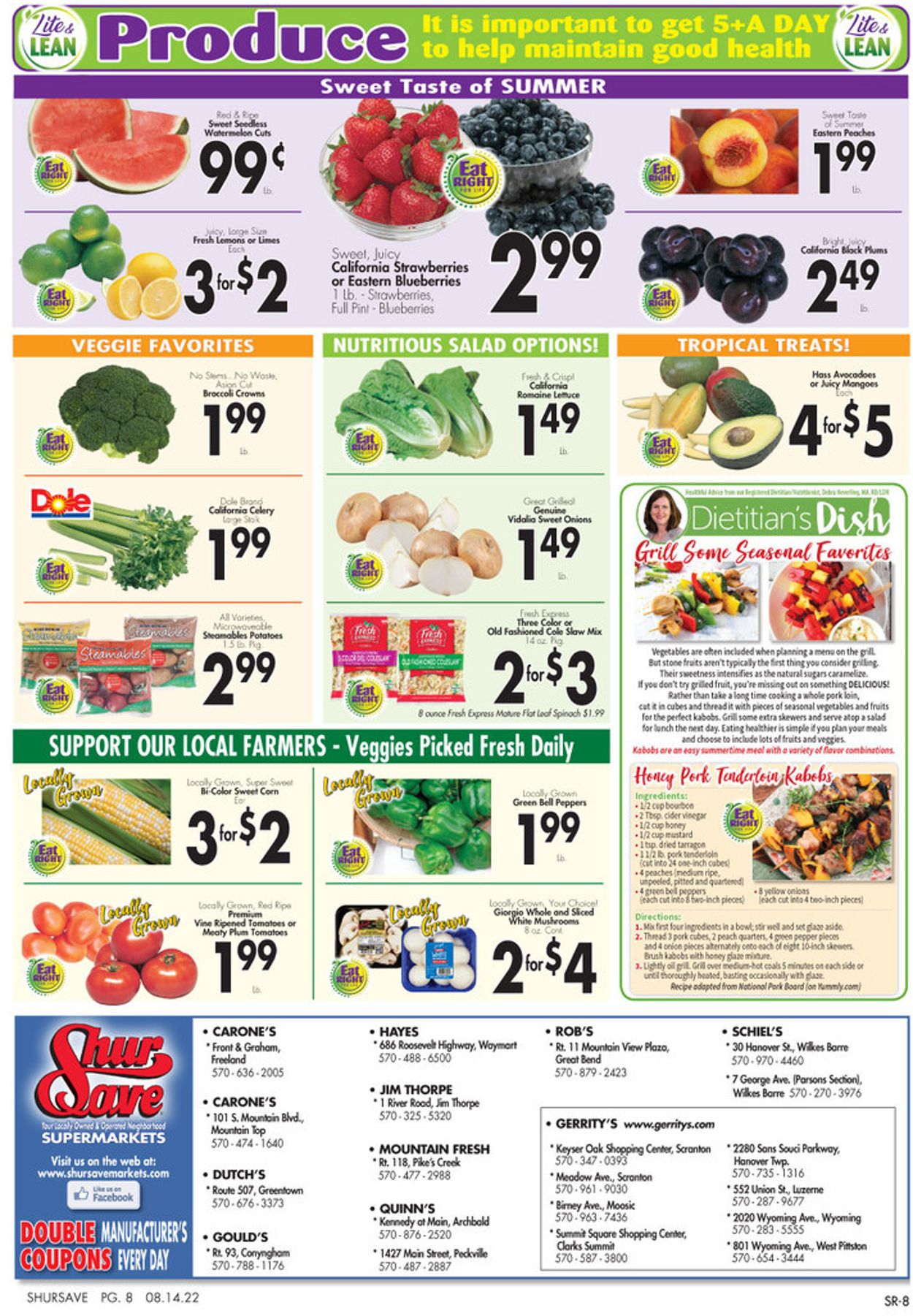 Gerrity's Supermarkets Weekly Ad Circular - valid 08/14-08/20/2022 (Page 9)