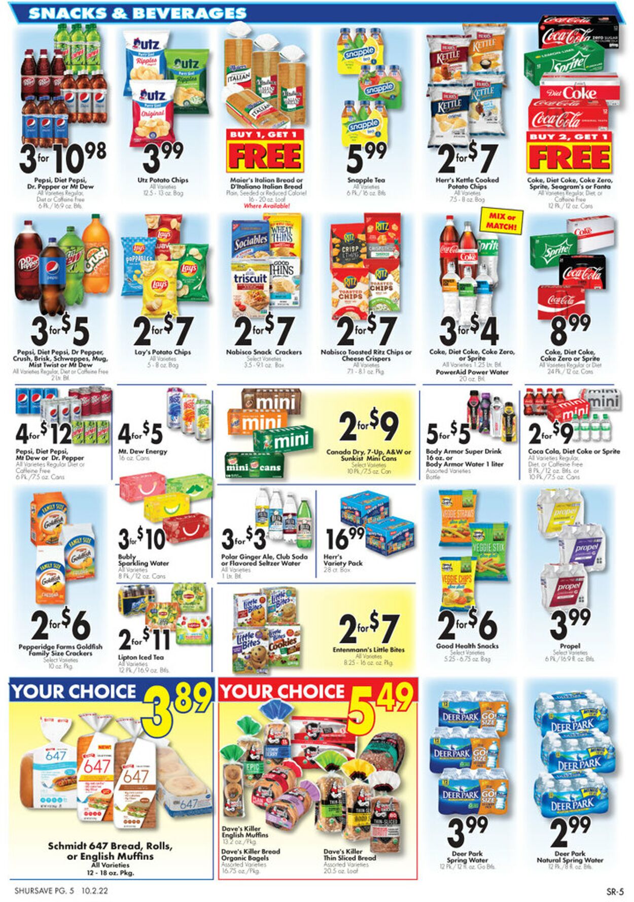 Gerrity's Supermarkets Weekly Ad Circular - valid 10/02-10/08/2022 (Page 5)