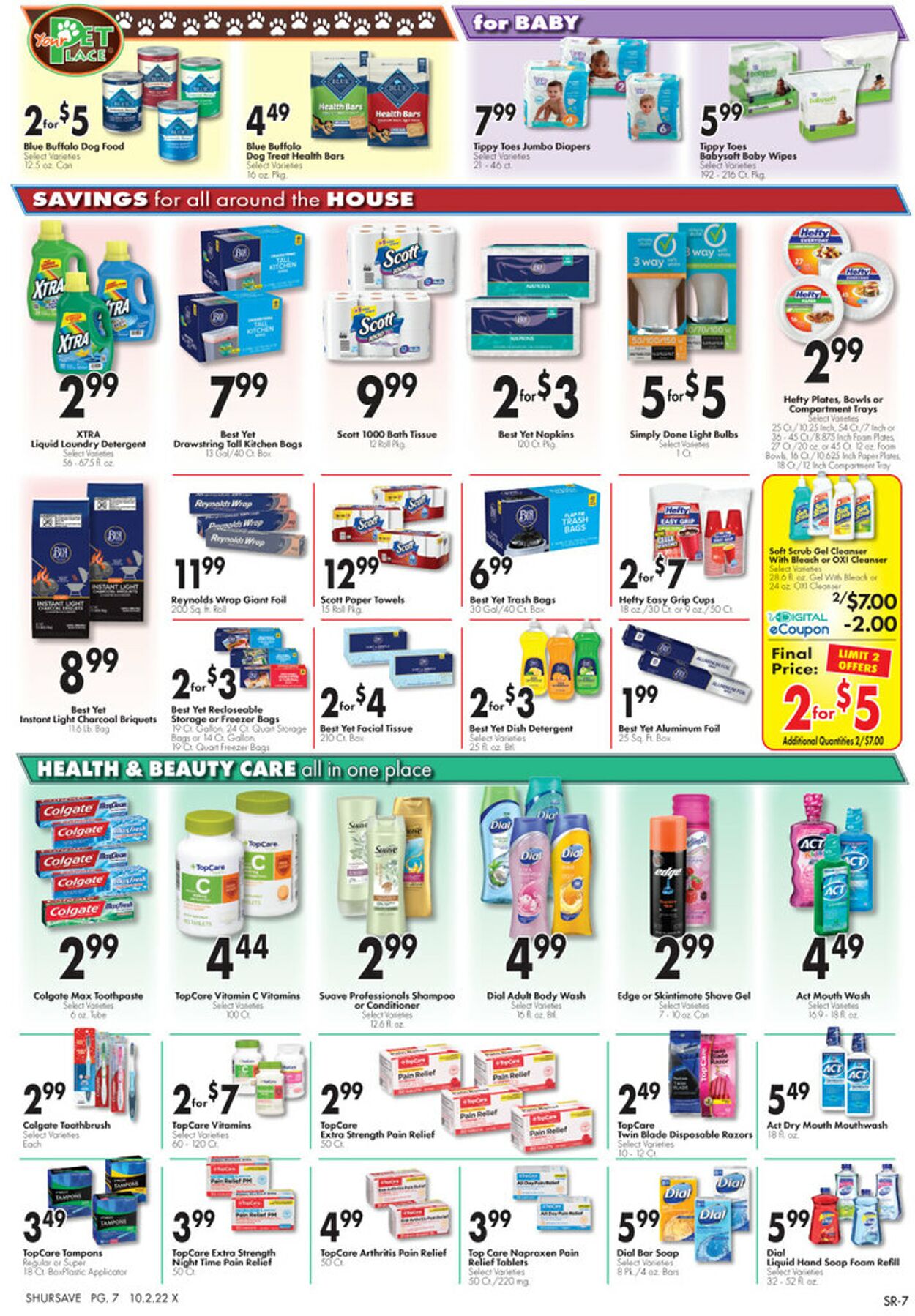 Gerrity's Supermarkets Weekly Ad Circular - valid 10/02-10/08/2022 (Page 7)