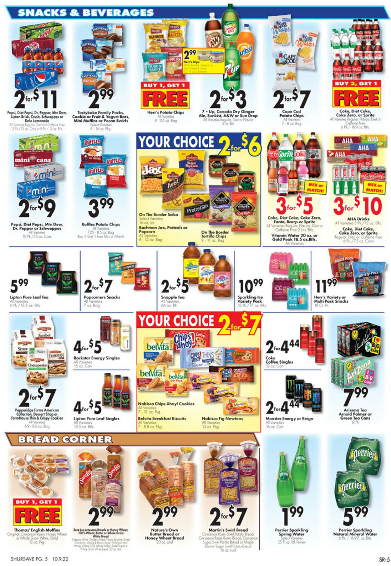 Gerrity's Supermarkets Weekly Ad Circular - valid 10/09-10/15/2022 (Page 6)
