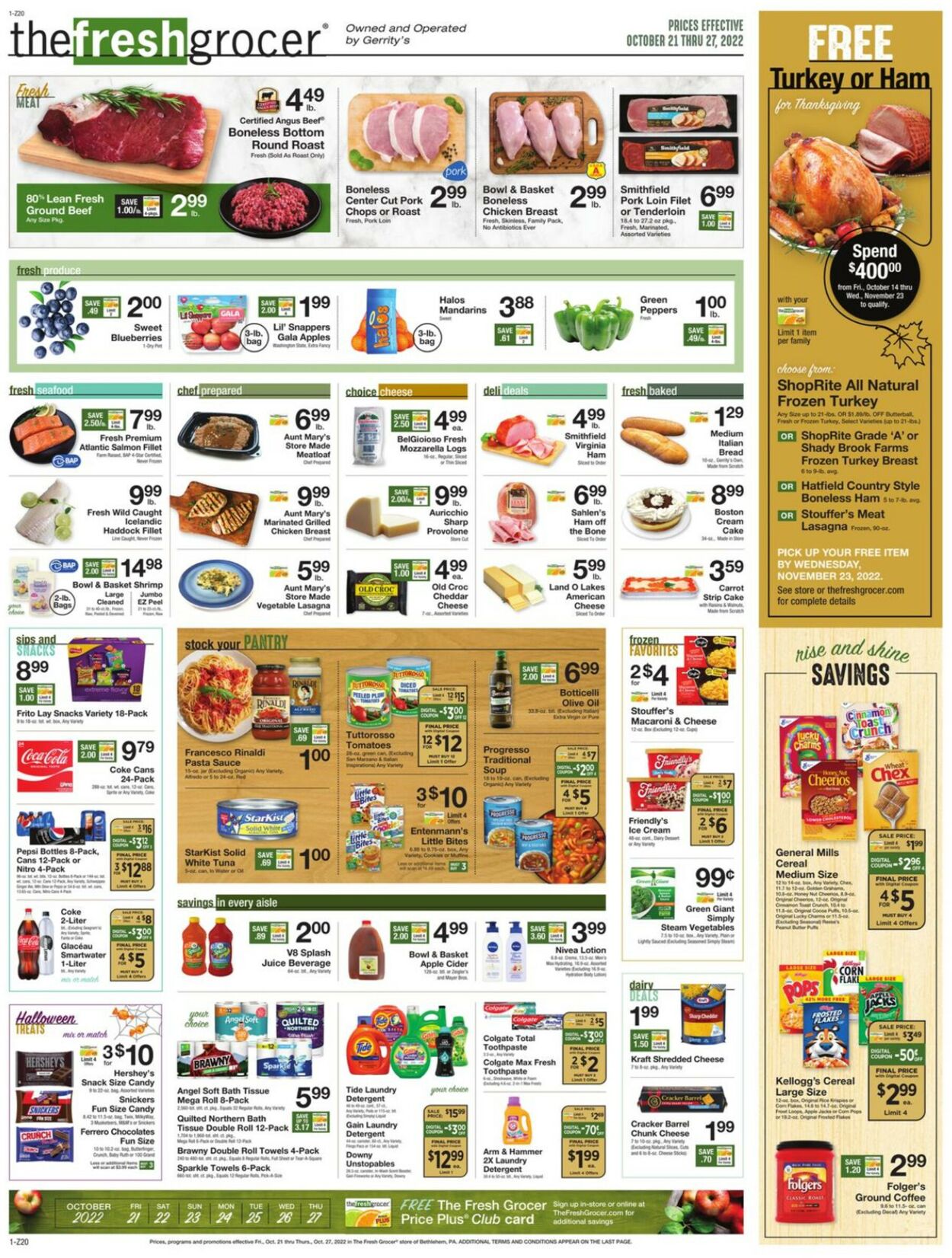 Gerrity's Supermarkets Weekly Ad Circular - valid 10/21-10/27/2022