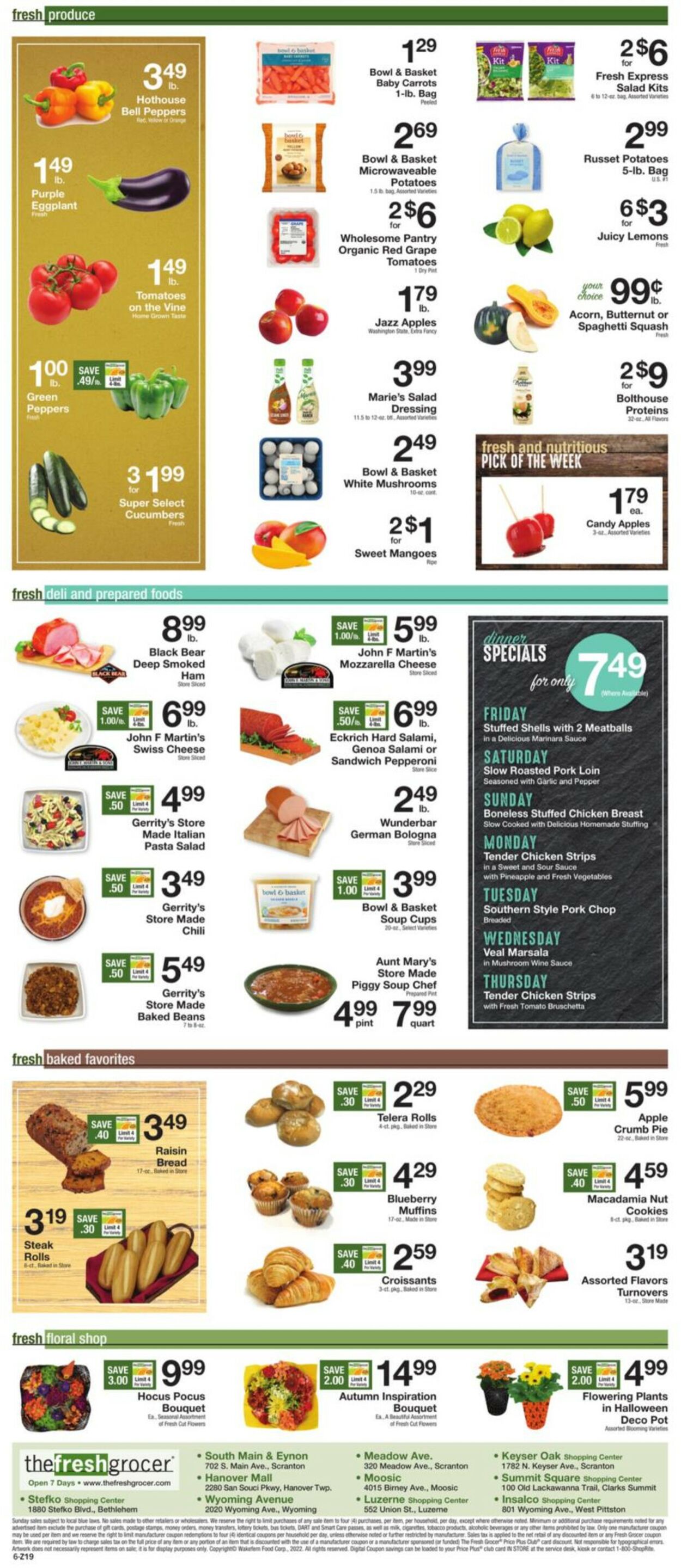 Gerrity's Supermarkets Weekly Ad Circular - valid 10/21-10/27/2022 (Page 6)