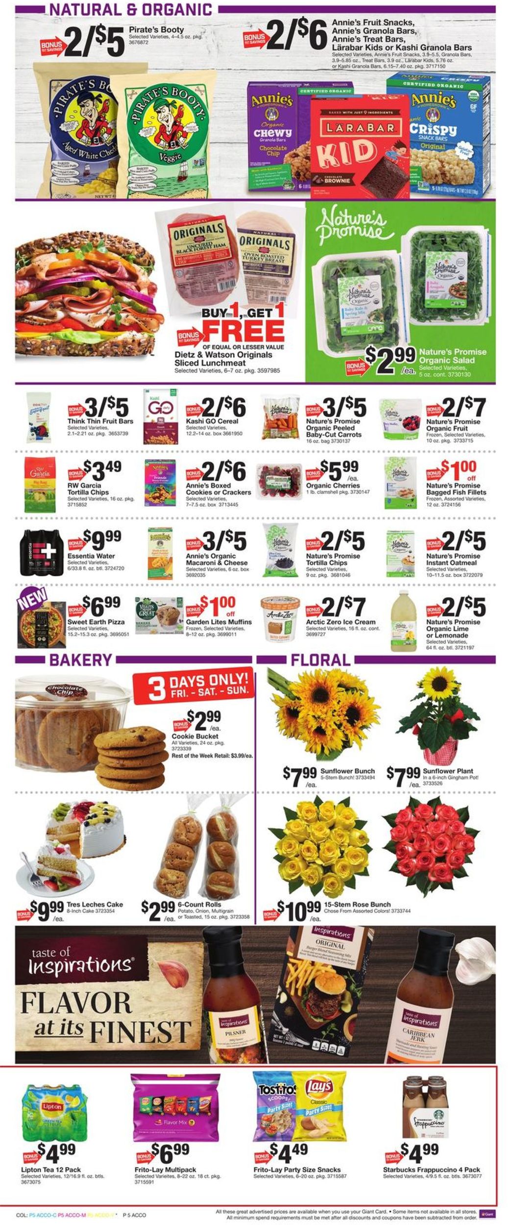Giant Food Weekly Ad Circular - valid 07/05-07/11/2019 (Page 8)