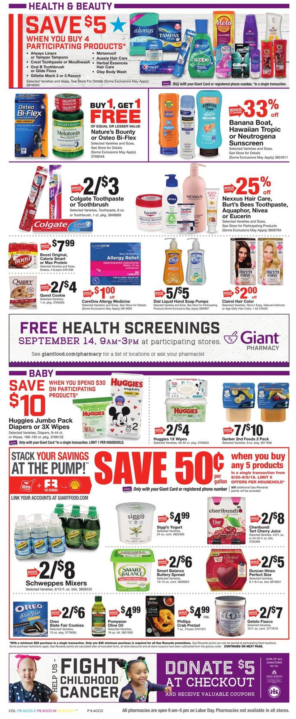 Giant Food Weekly Ad Circular - valid 08/30-09/05/2019 (Page 11)