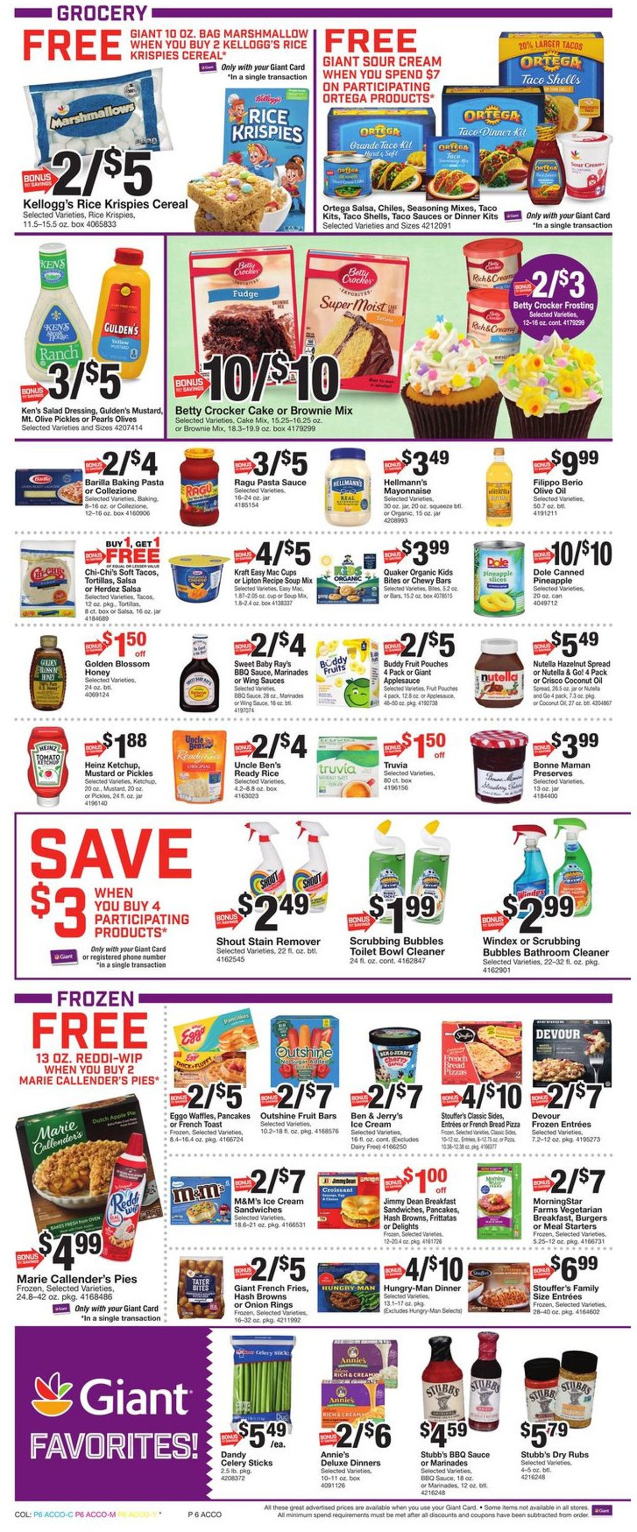 Giant Food Weekly Ad Circular - valid 04/03-04/09/2020 (Page 8)