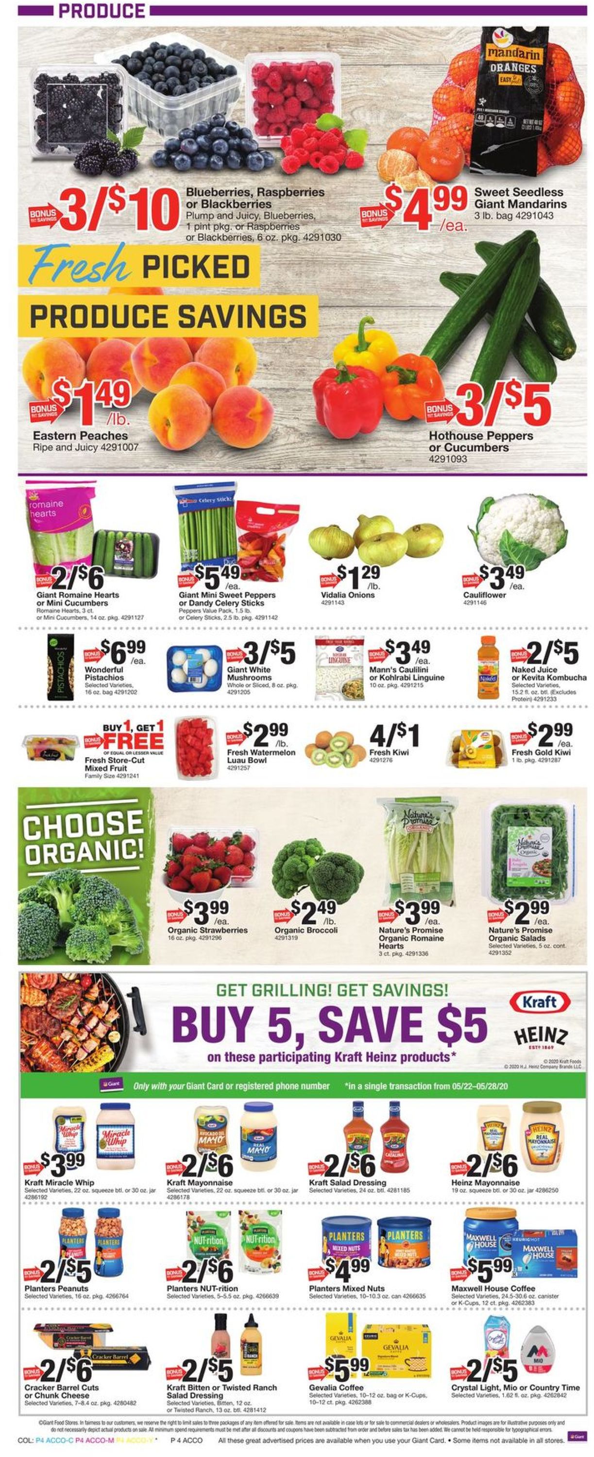 Giant Food Weekly Ad Circular - valid 05/22-05/28/2020 (Page 6)