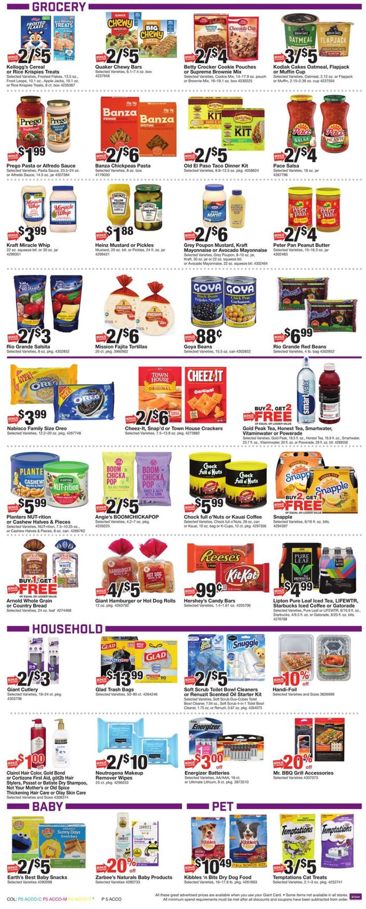Giant Food Weekly Ad Circular - valid 06/05-06/11/2020 (Page 5)