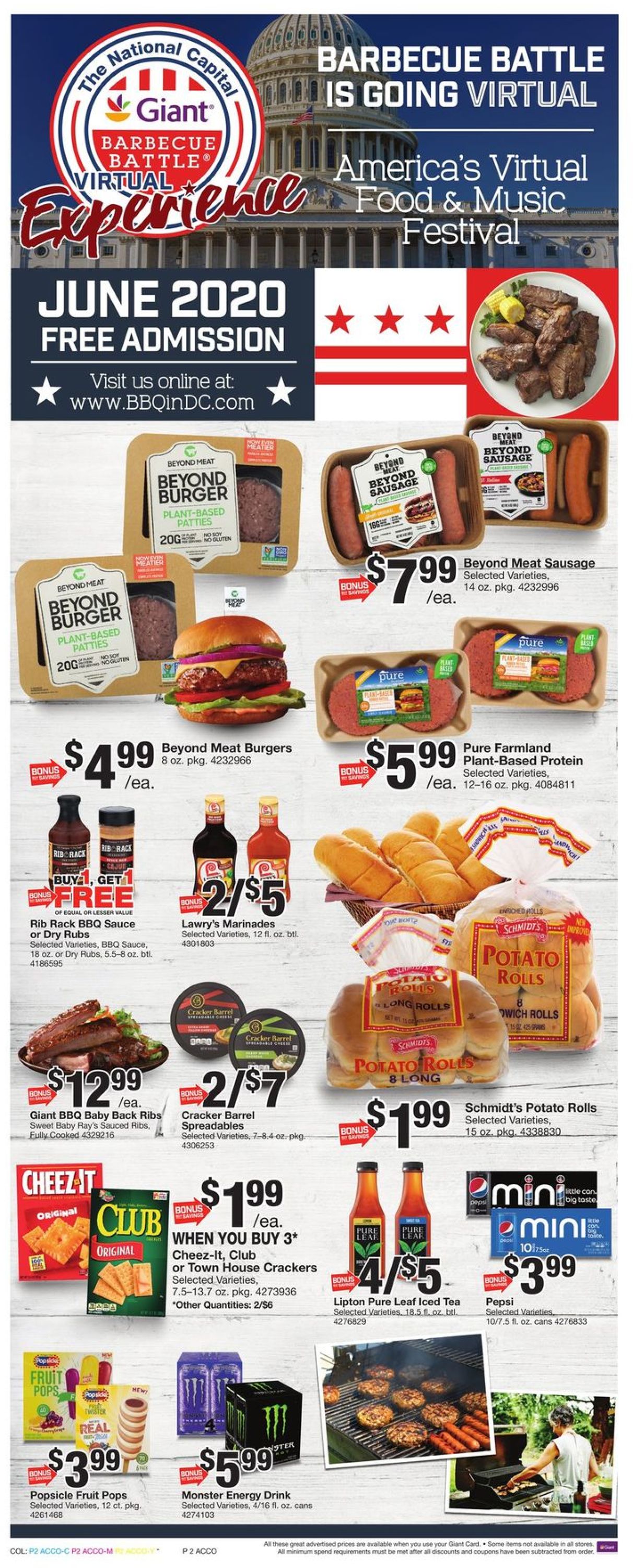 Giant Food Weekly Ad Circular - valid 06/12-06/25/2020 (Page 4)