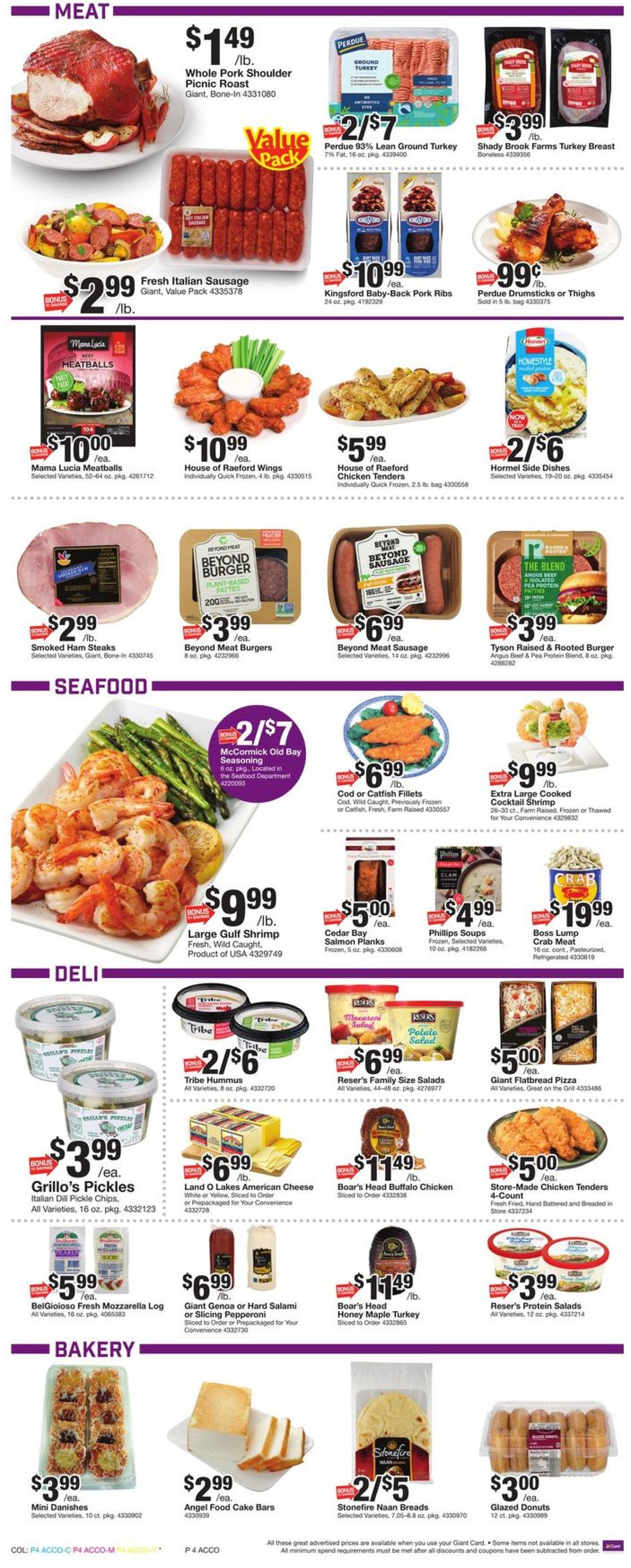 Giant Food Weekly Ad Circular - valid 06/26-07/02/2020 (Page 6)