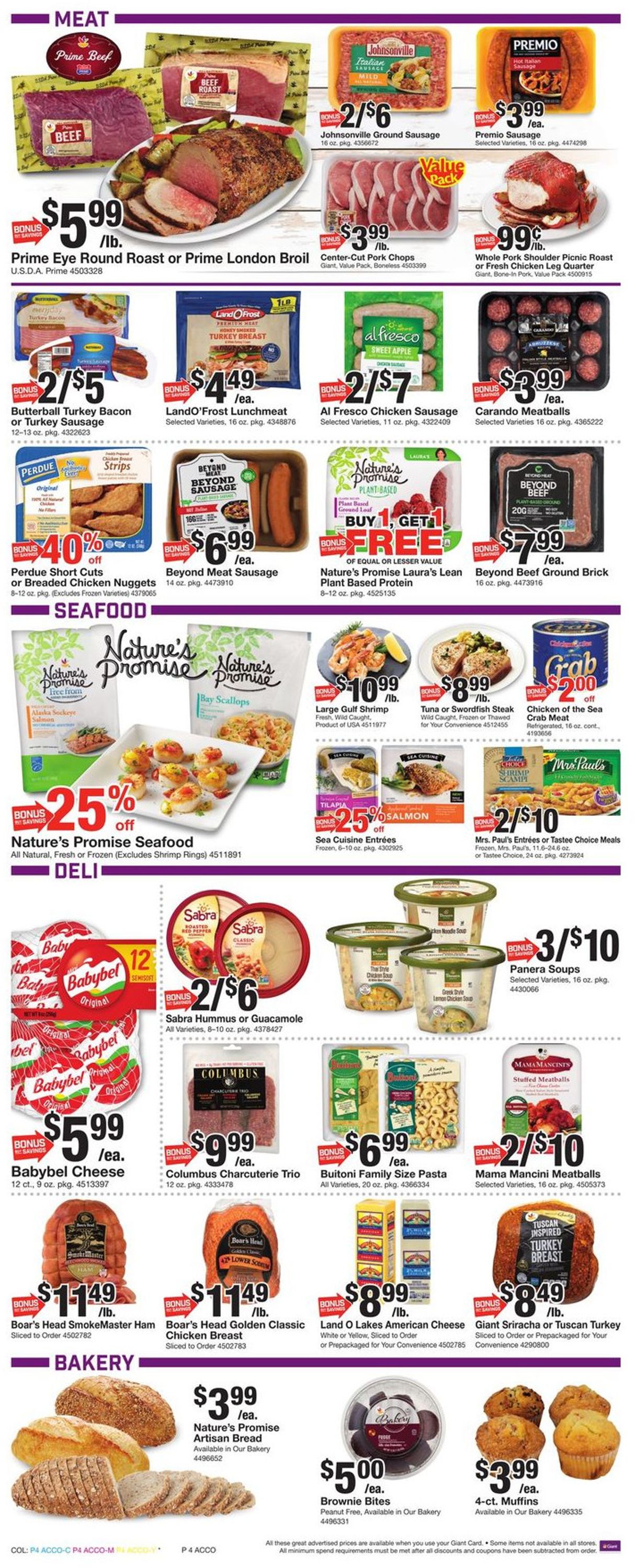 Giant Food Weekly Ad Circular - valid 10/09-10/15/2020 (Page 7)