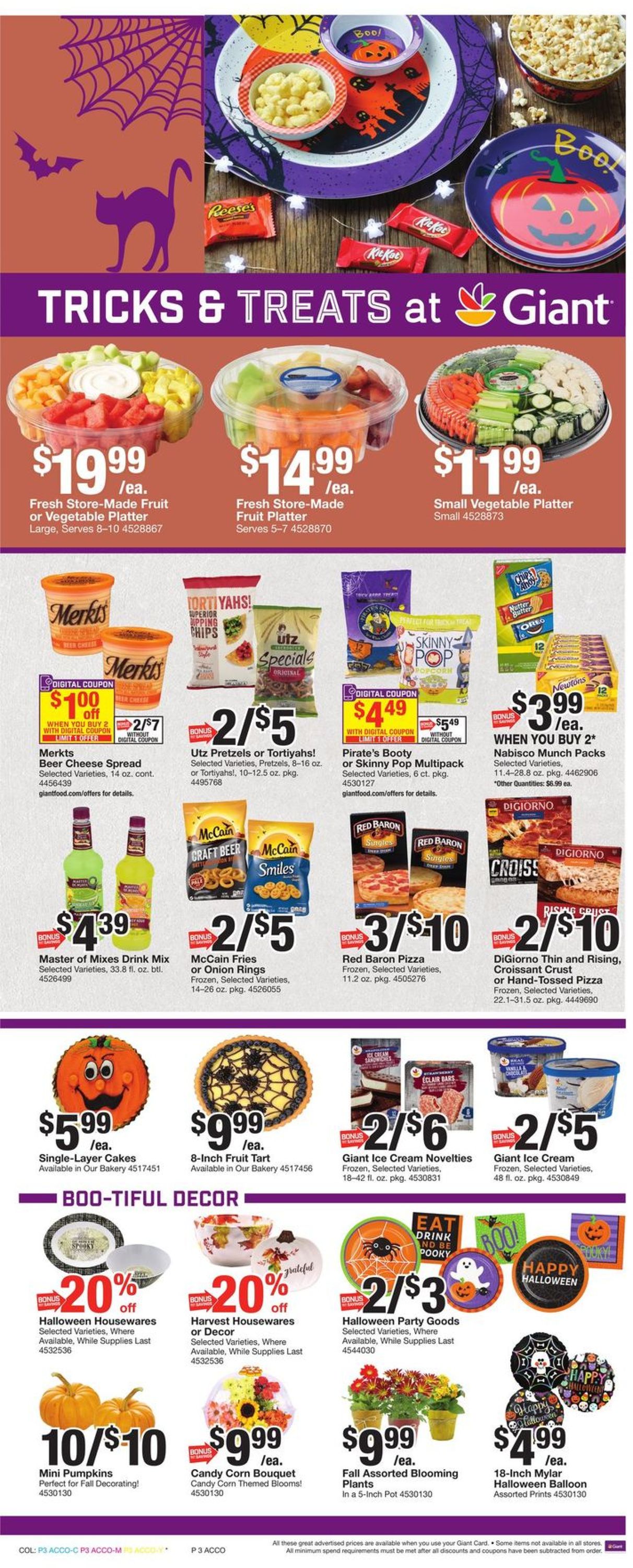 Giant Food Weekly Ad Circular - valid 10/23-10/29/2020 (Page 5)