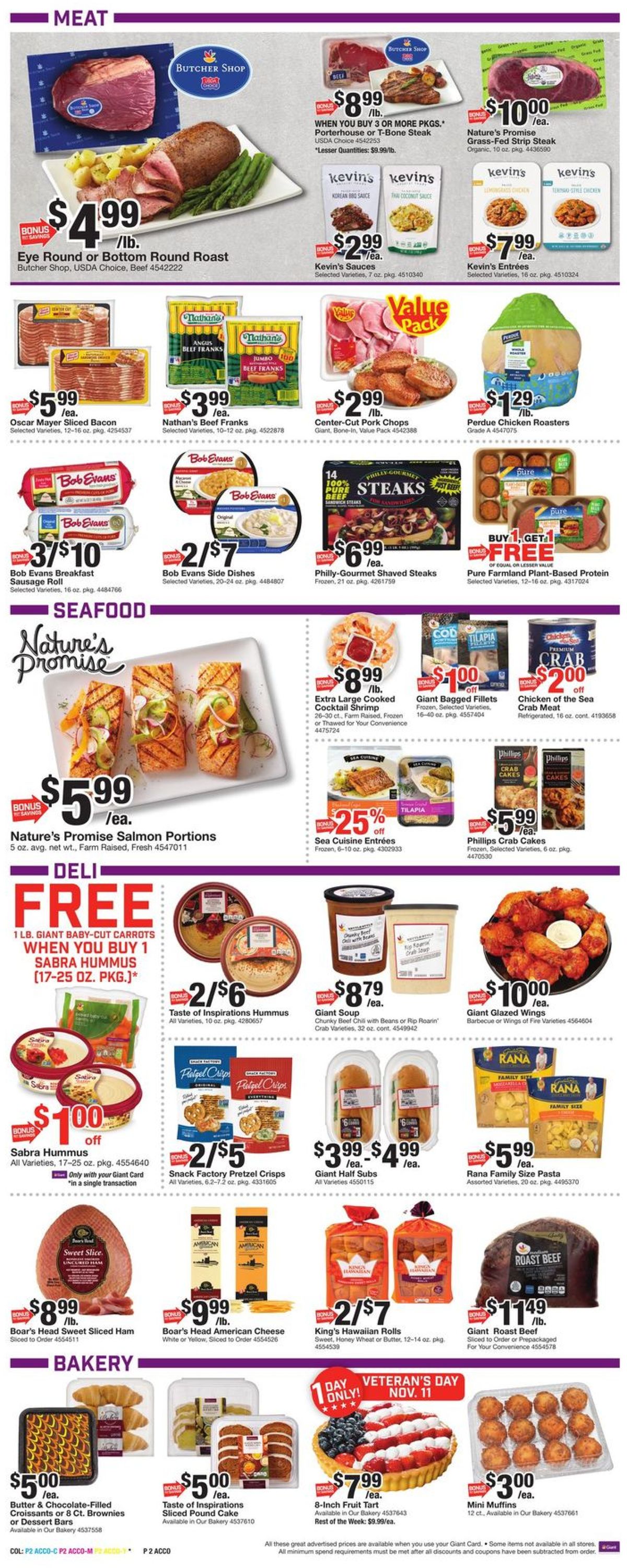 Giant Food Weekly Ad Circular - valid 11/06-11/12/2020 (Page 5)