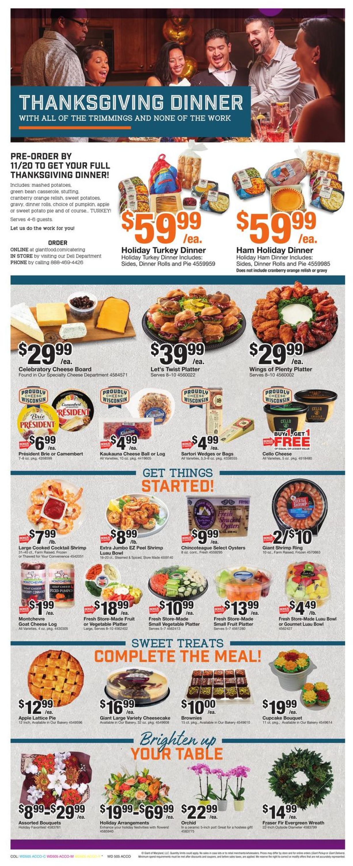 Giant Food Weekly Ad Circular - valid 11/13-11/19/2020 (Page 14)