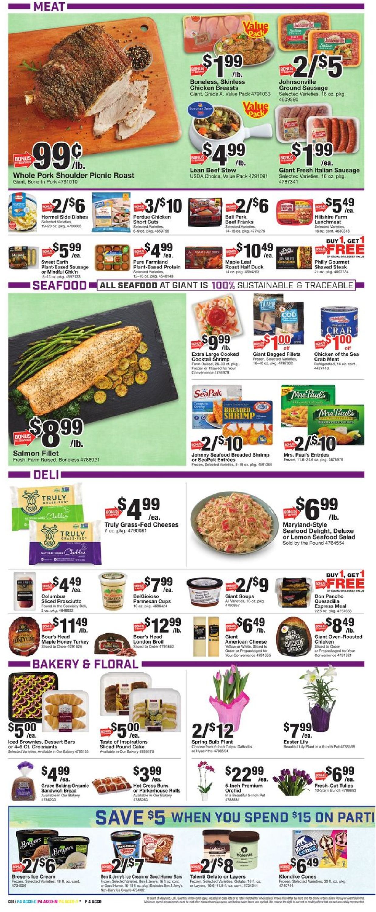 Giant Food - Easter 2021 Ad Weekly Ad Circular - valid 03/26-04/01/2021 (Page 6)