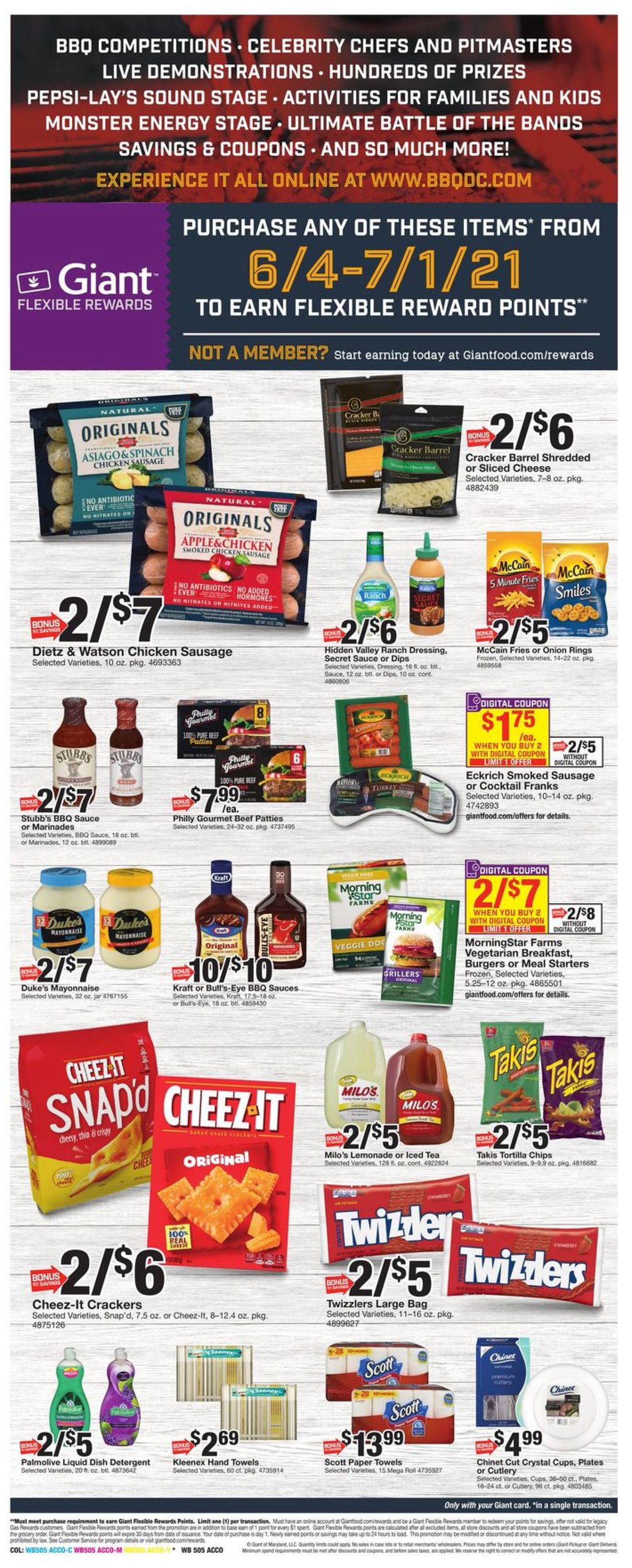 Giant Food Weekly Ad Circular - valid 06/04-06/10/2021 (Page 19)