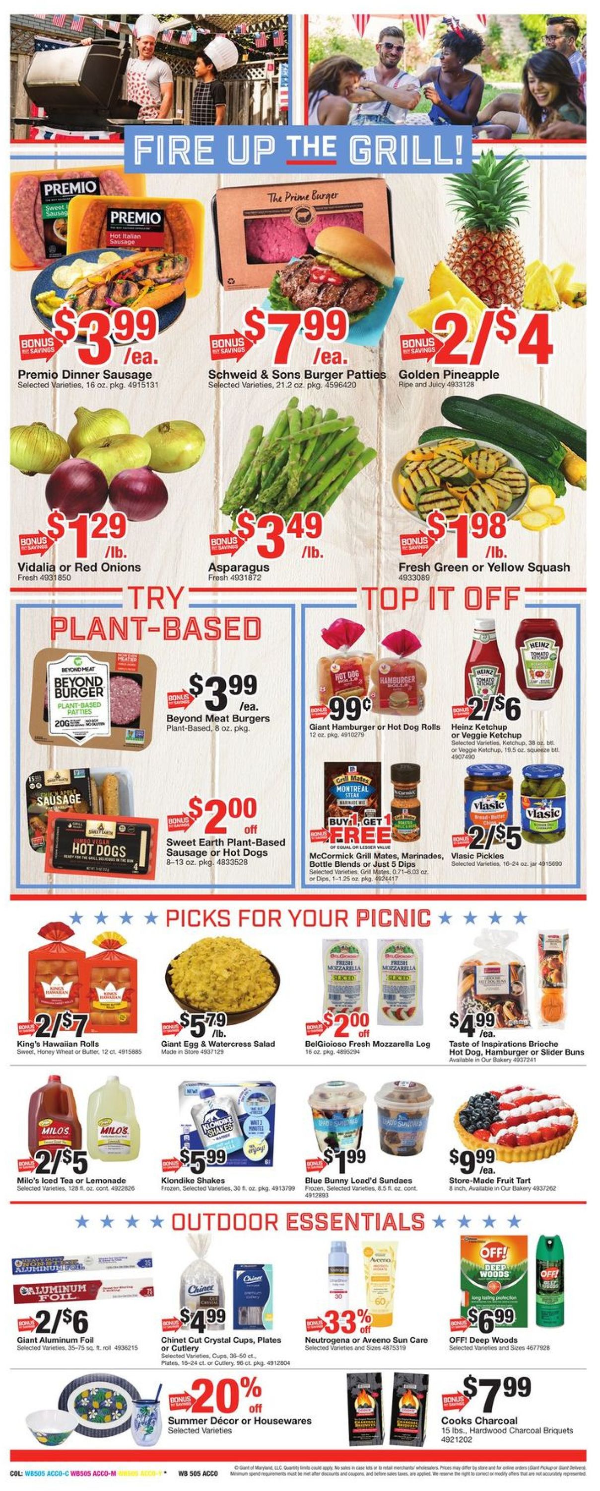 Giant Food Weekly Ad Circular - valid 07/02-07/08/2021 (Page 20)