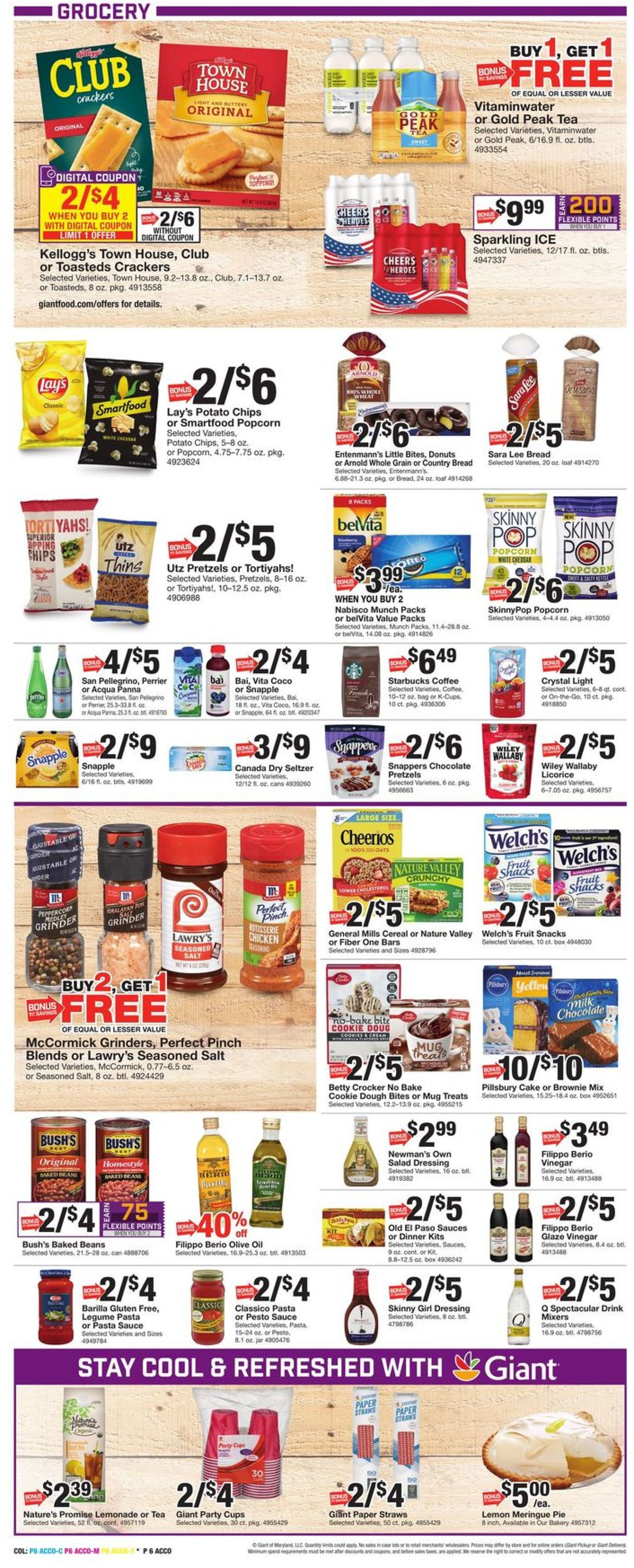 Giant Food Weekly Ad Circular - valid 07/16-07/22/2021 (Page 8)