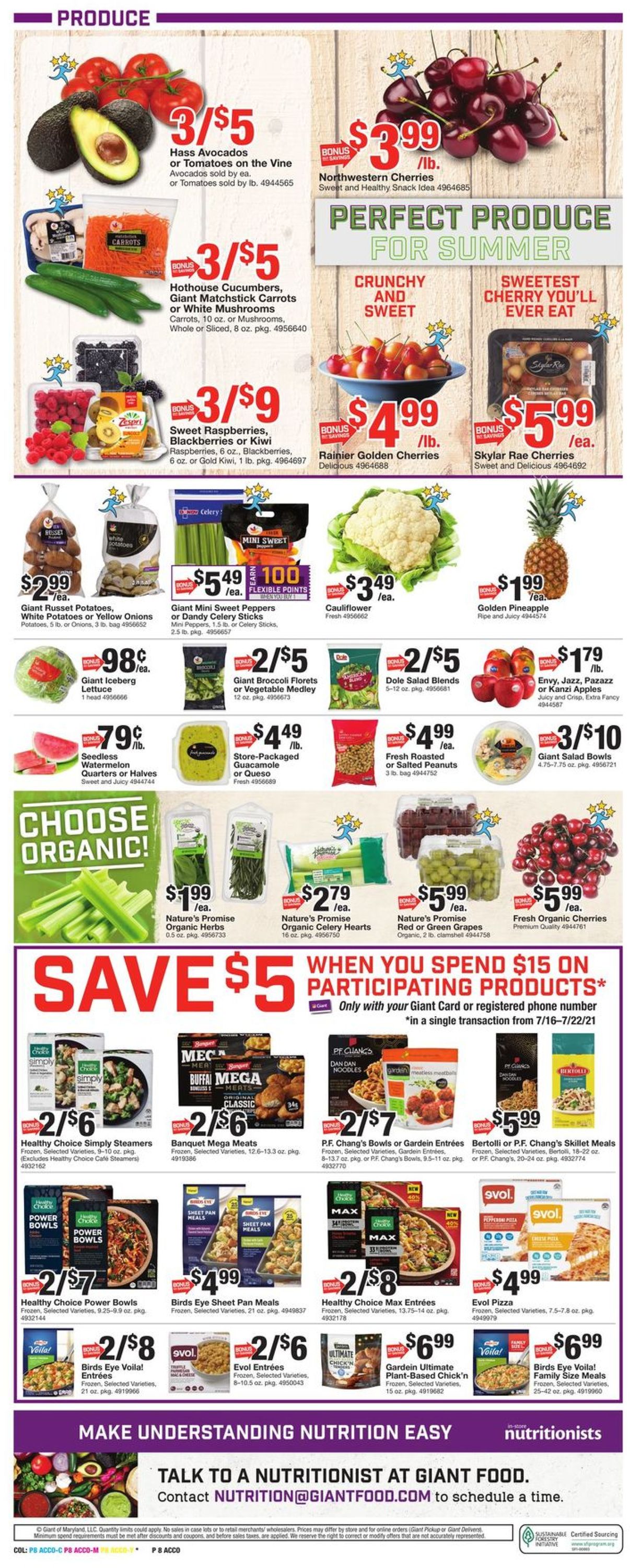 Giant Food Weekly Ad Circular - valid 07/16-07/22/2021 (Page 10)