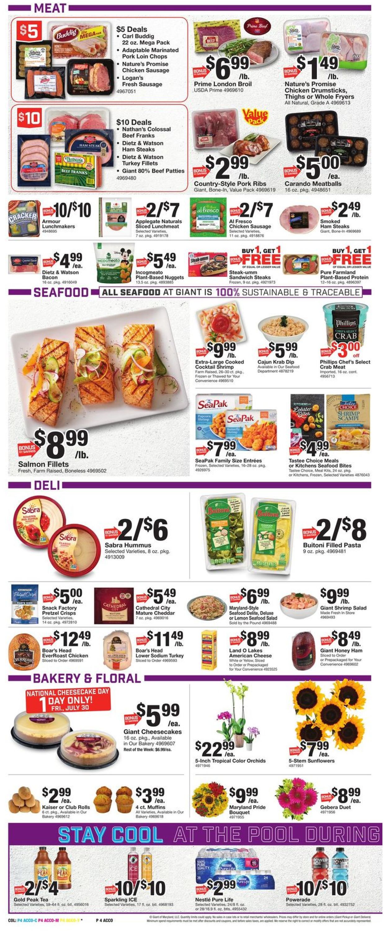 Giant Food Weekly Ad Circular - valid 07/30-08/05/2021 (Page 6)