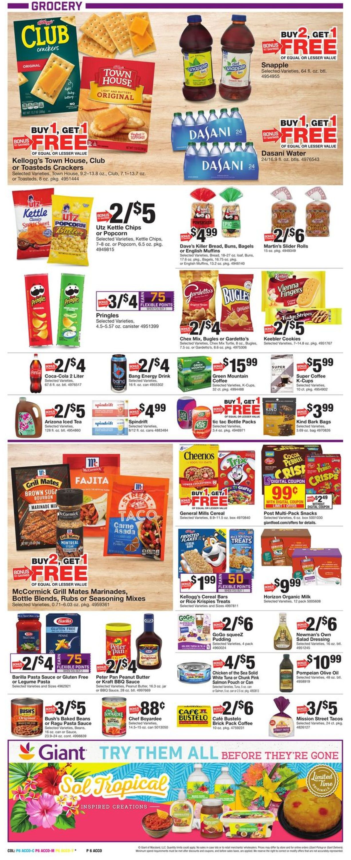 Giant Food Weekly Ad Circular - valid 08/13-08/19/2021 (Page 8)