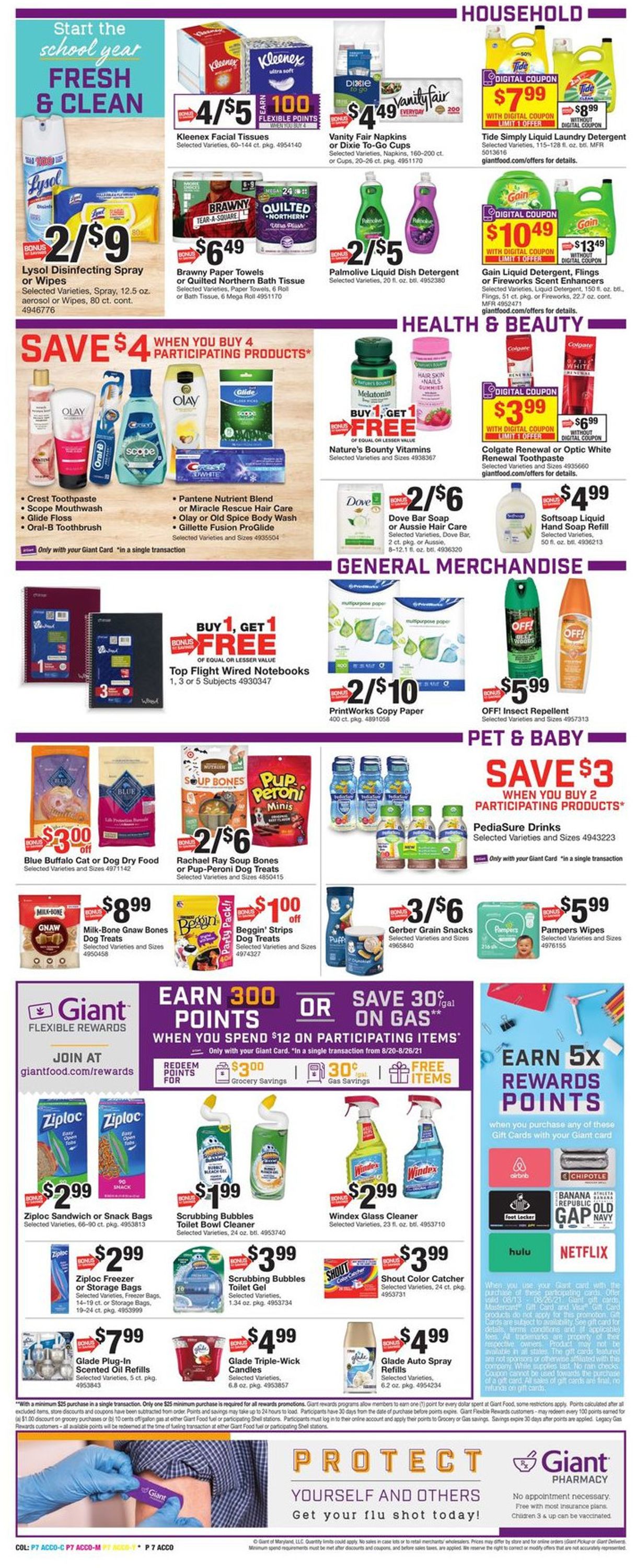 Giant Food Weekly Ad Circular - valid 08/20-08/26/2021 (Page 9)