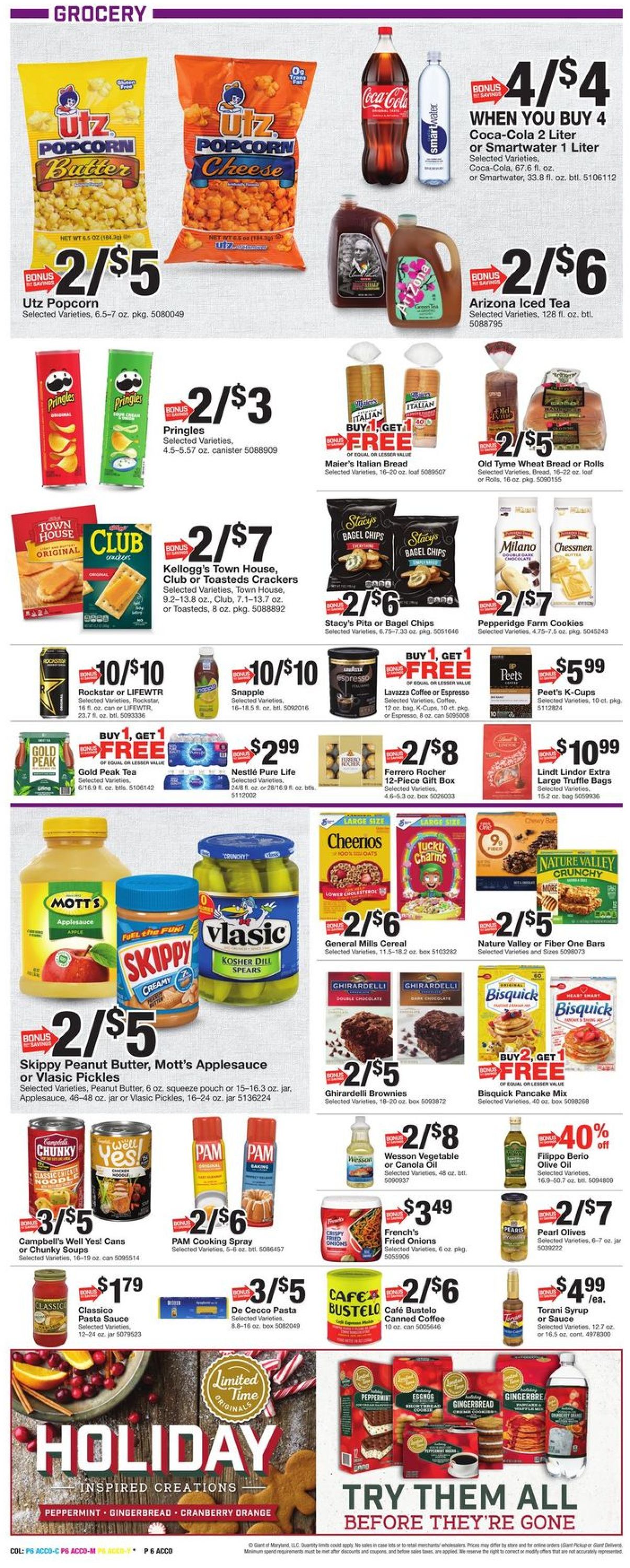 Giant Food Weekly Ad Circular - valid 11/12-11/18/2021 (Page 10)