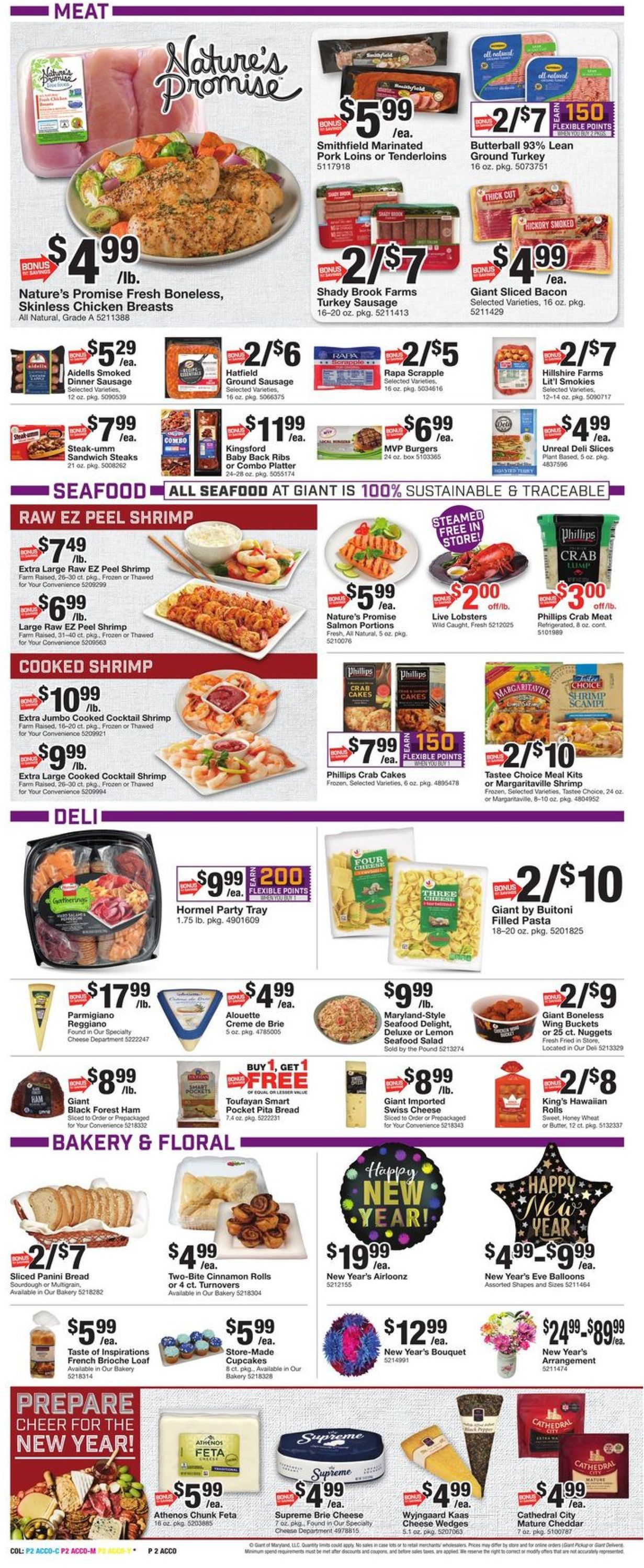 Giant Food Weekly Ad Circular - valid 12/26-01/01/2022 (Page 4)