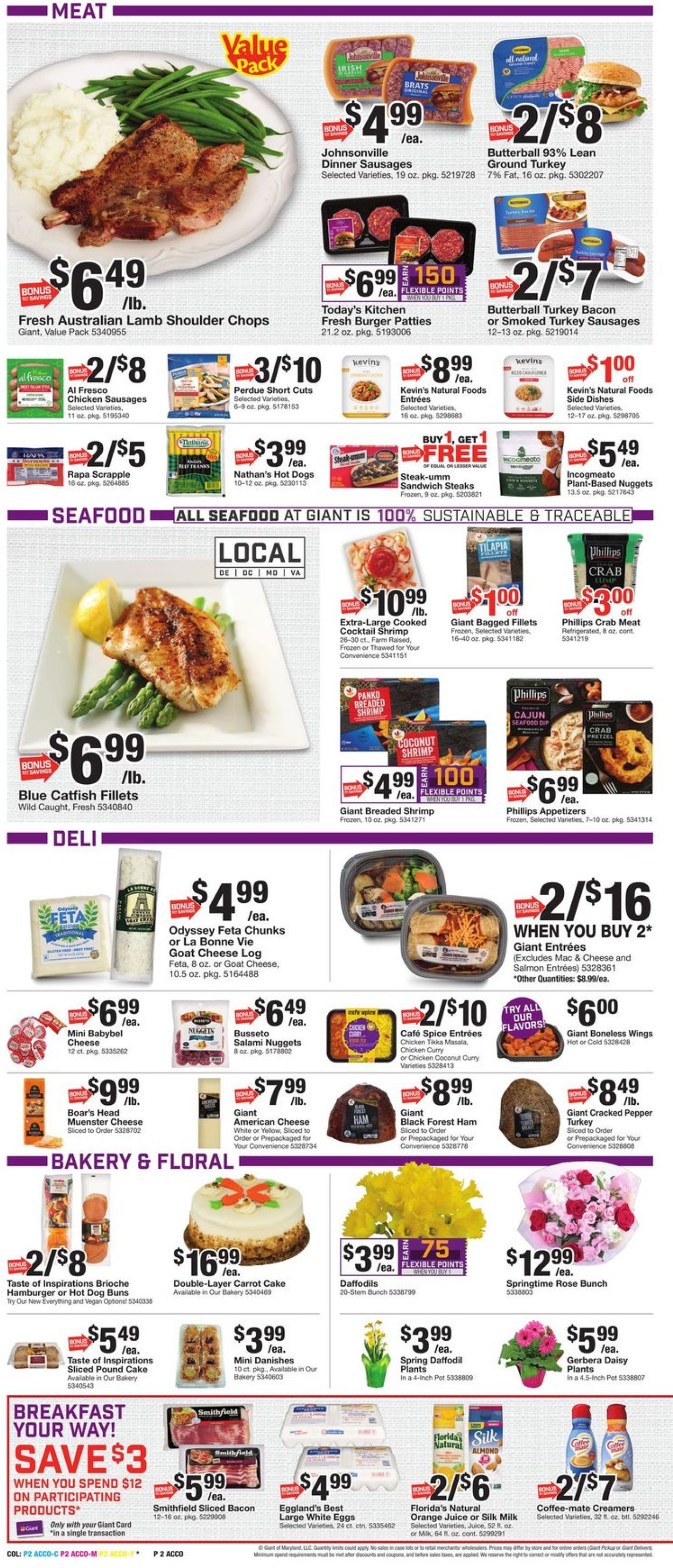 Giant Food Weekly Ad Circular - valid 03/18-03/24/2022 (Page 4)