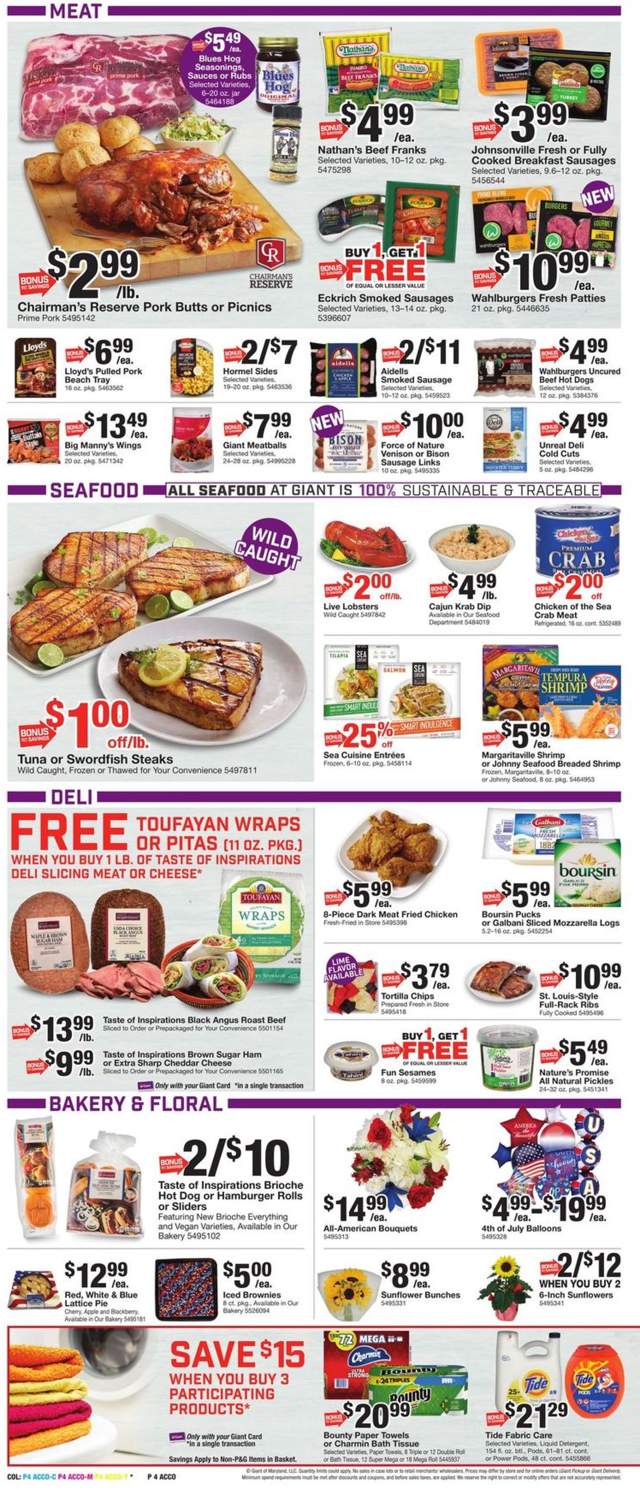 Giant Food Weekly Ad Circular - valid 07/01-07/07/2022 (Page 8)