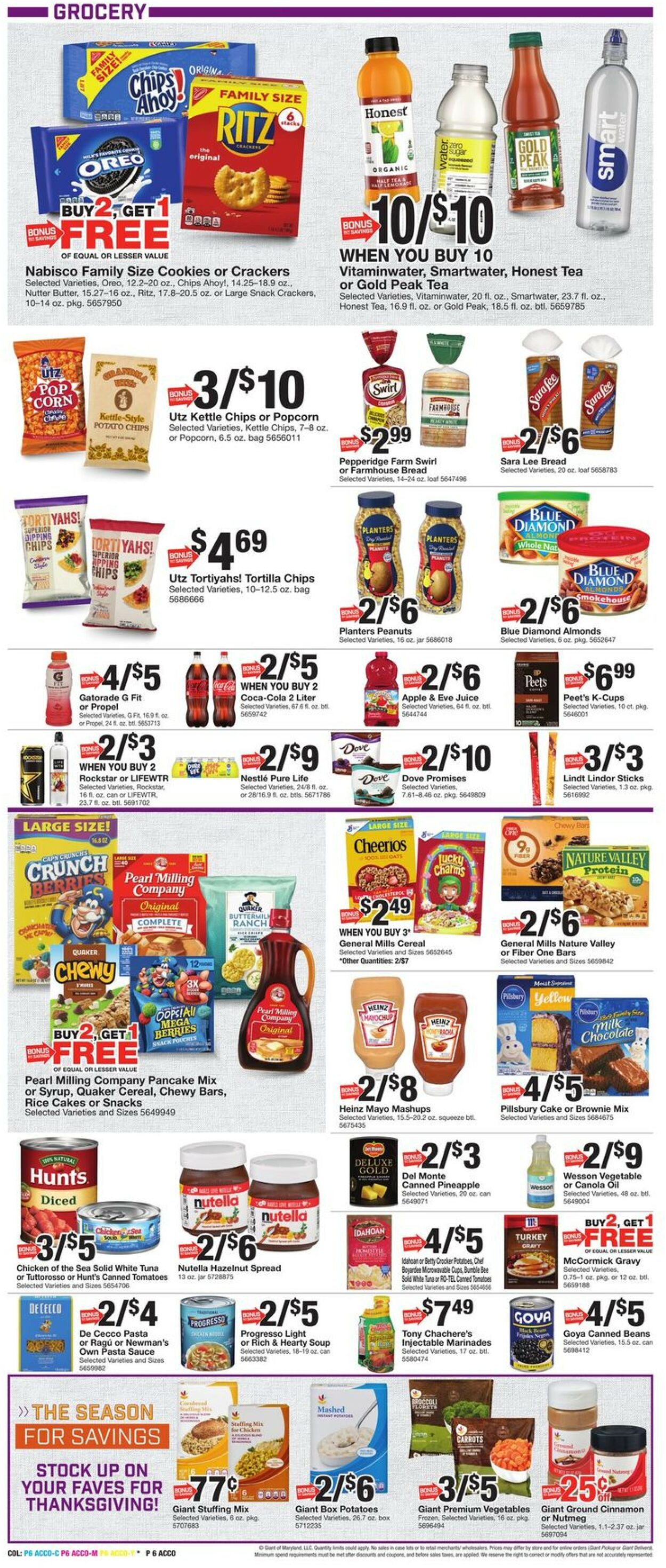 Giant Food Weekly Ad Circular - valid 11/11-11/17/2022 (Page 15)