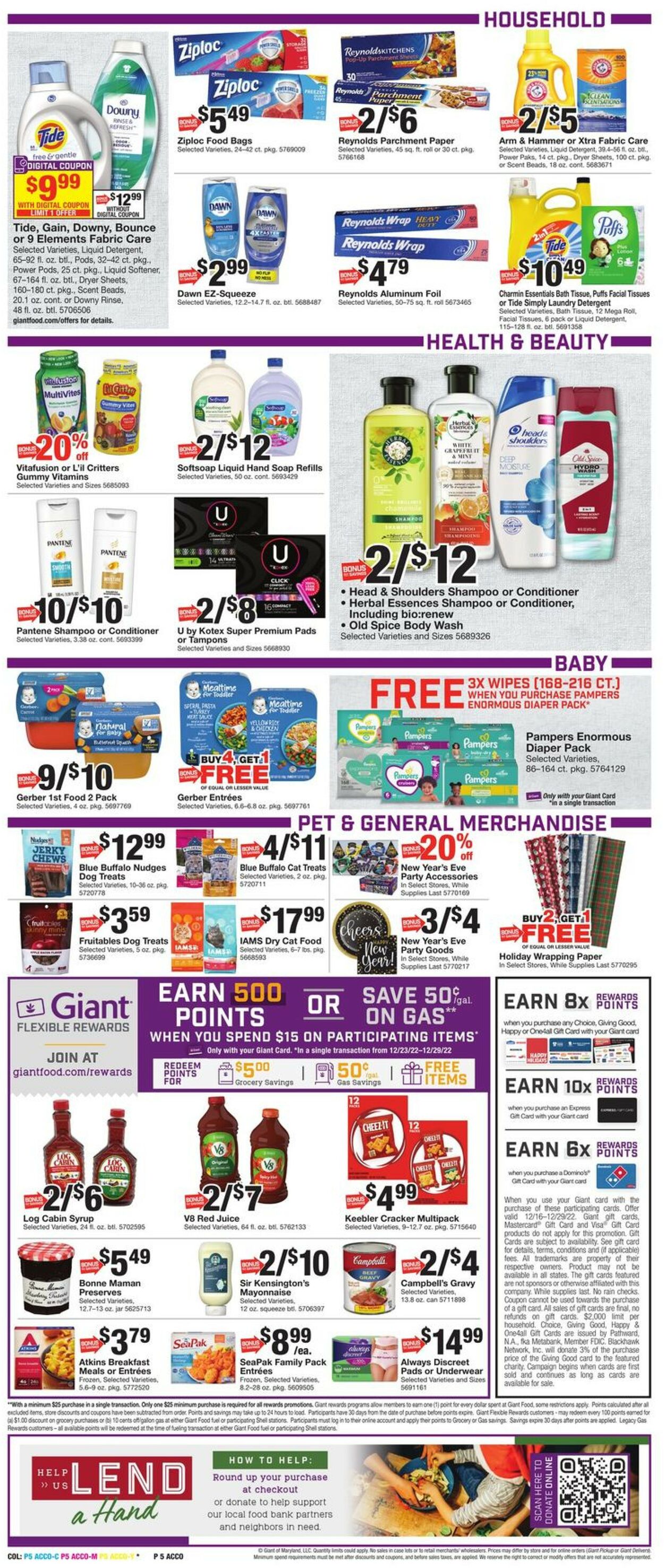 Giant Food Weekly Ad Circular - valid 12/23-12/29/2022 (Page 11)