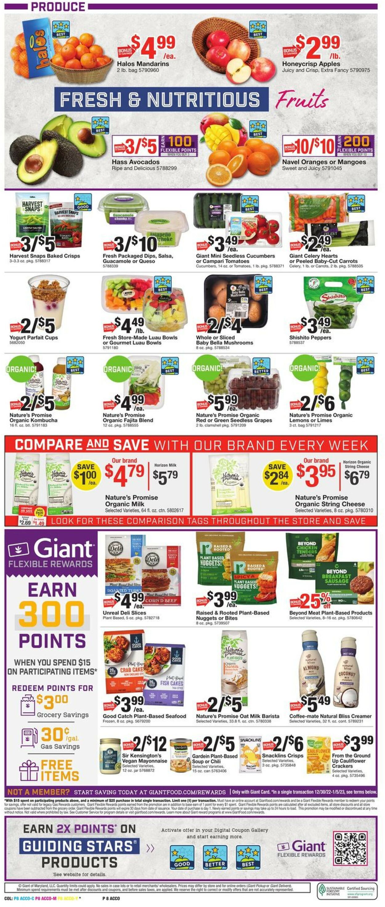 Giant Food Weekly Ad Circular - valid 12/30-01/05/2023 (Page 13)