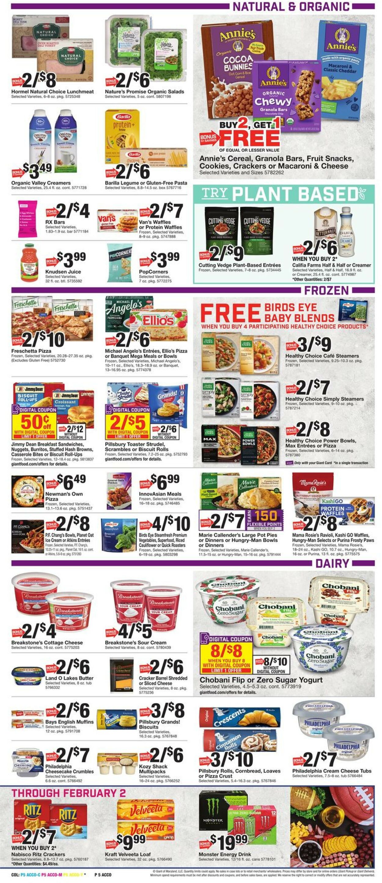 Giant Food Weekly Ad Circular - valid 01/06-01/12/2023 (Page 8)