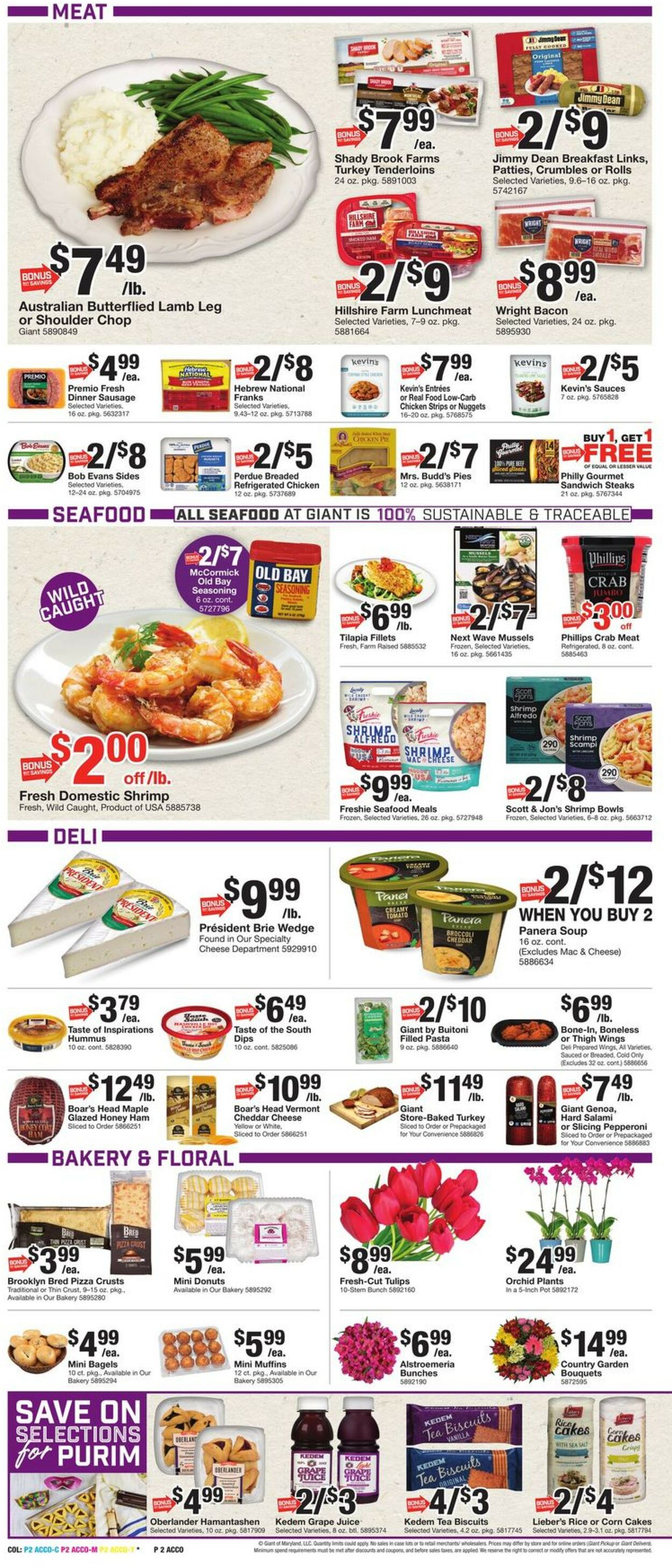 Giant Food Weekly Ad Circular - valid 03/03-03/09/2023 (Page 4)