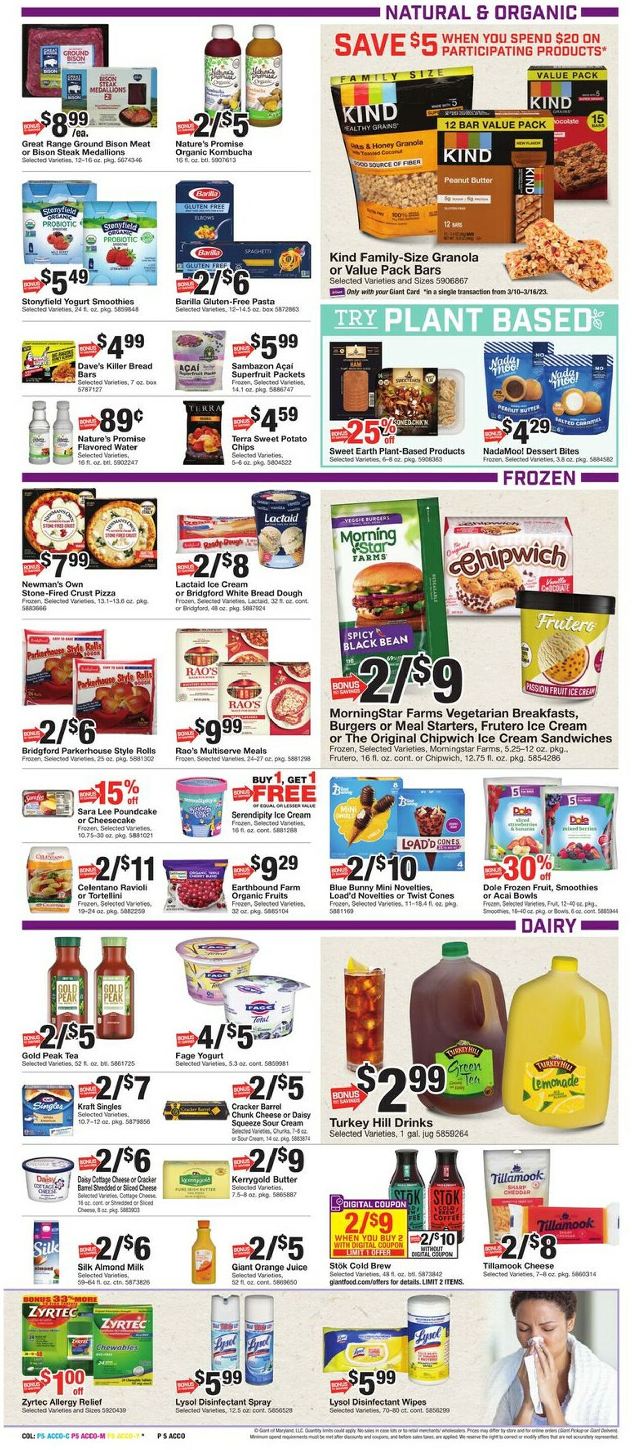 Giant Food Weekly Ad Circular - valid 03/10-03/16/2023 (Page 7)