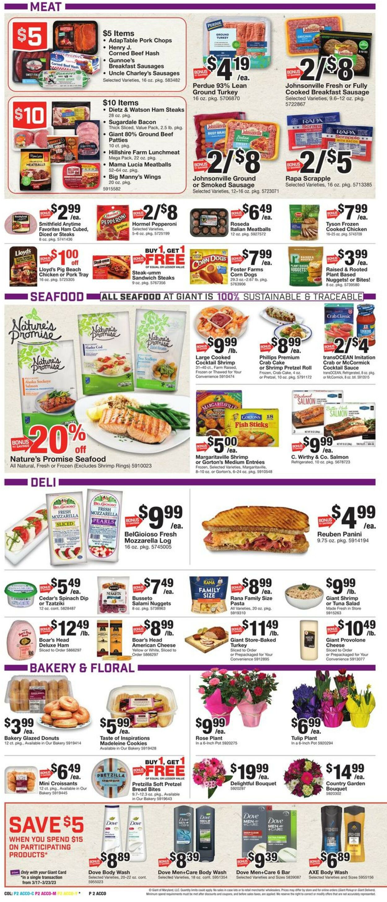 Giant Food Weekly Ad Circular - valid 03/17-03/23/2023 (Page 4)