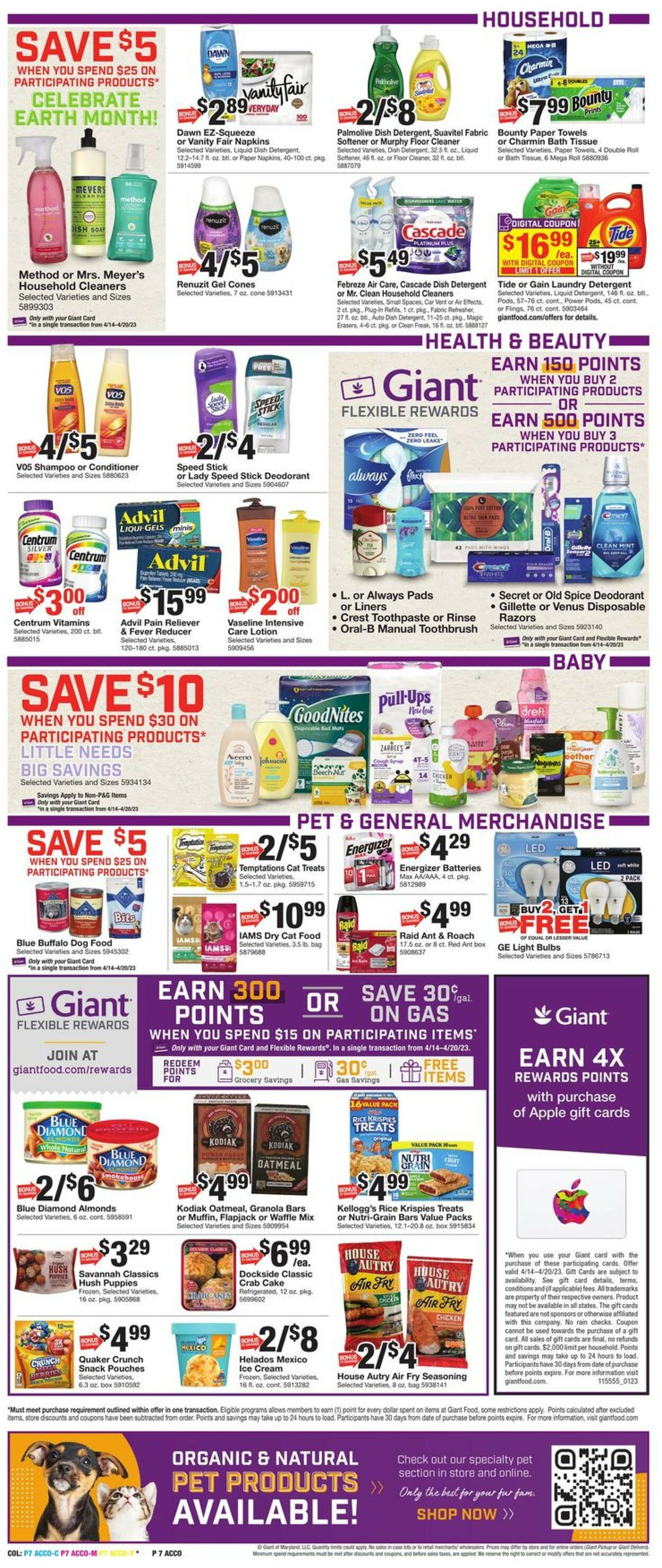 Giant Food Weekly Ad Circular - valid 04/14-04/20/2023 (Page 13)