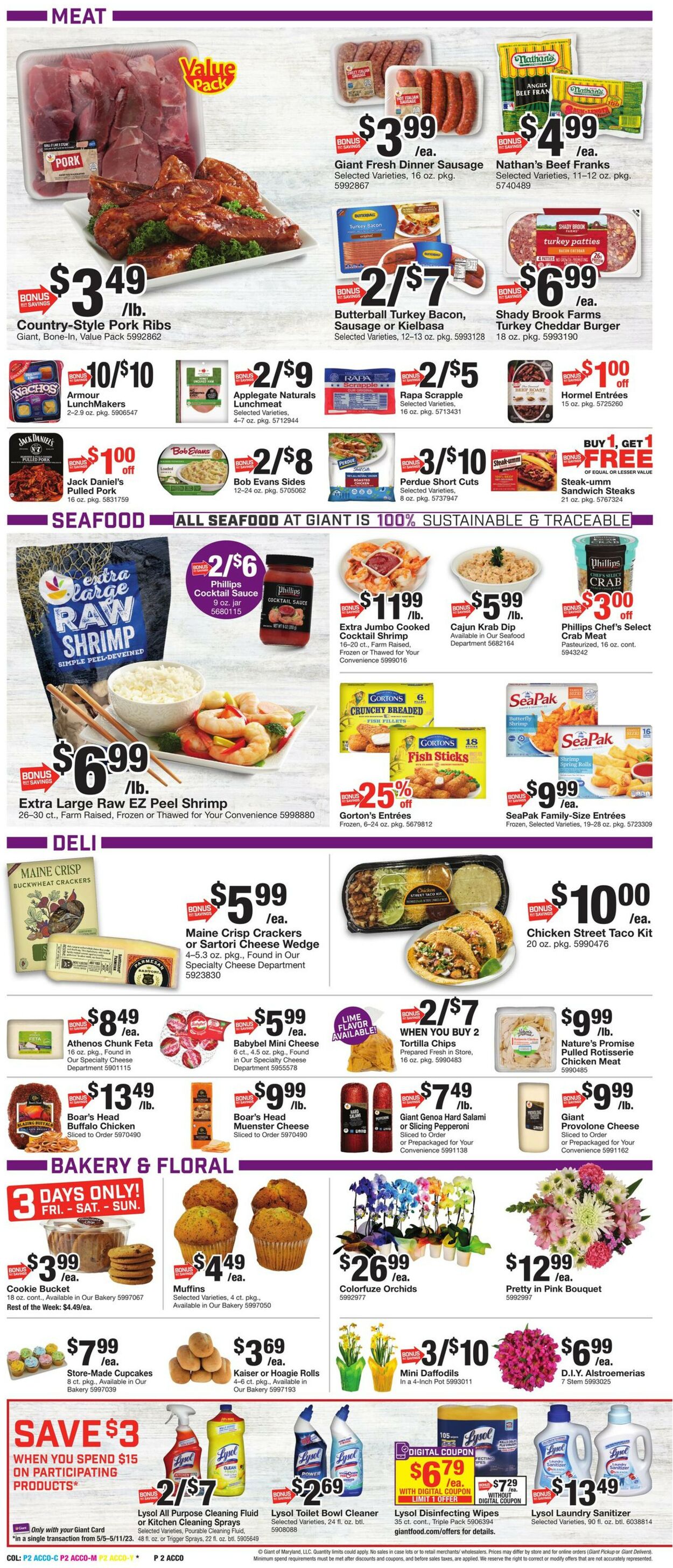 Giant Food Weekly Ad Circular - valid 05/05-05/11/2023 (Page 4)