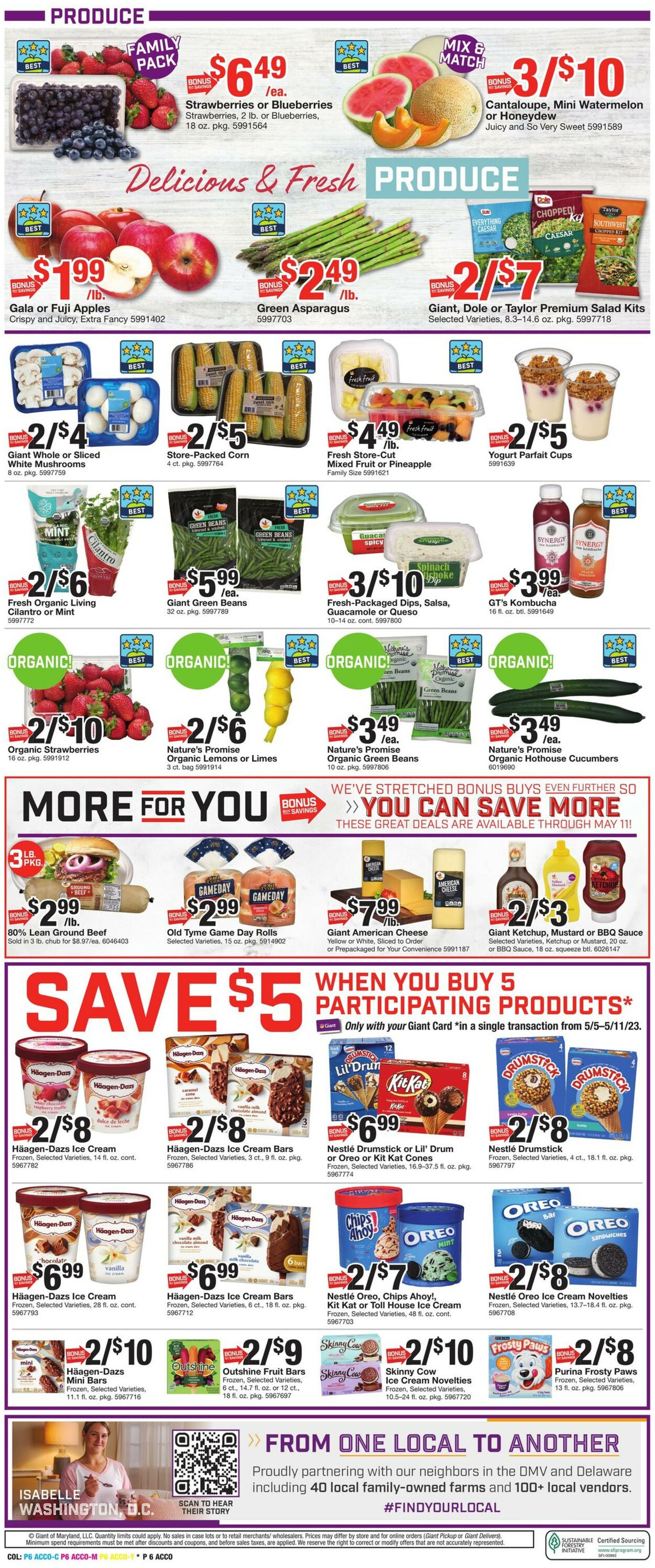 Giant Food Weekly Ad Circular - valid 05/05-05/11/2023 (Page 10)