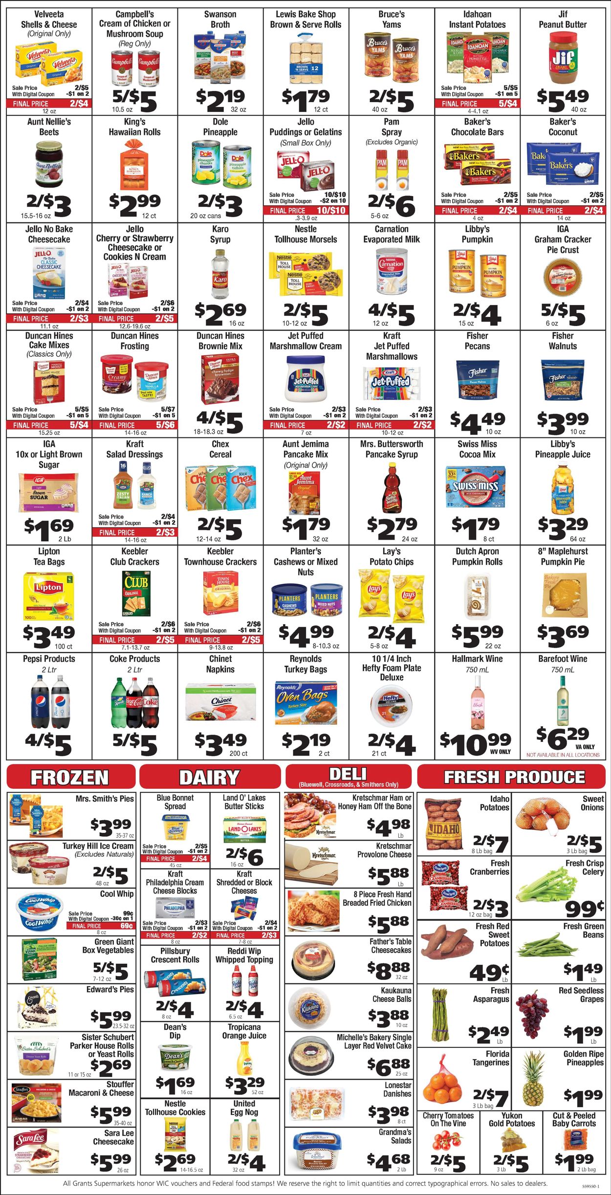 Grant's Supermarket CHRISTMAS 2021 Weekly Ad Circular - valid 12/15-12/21/2021 (Page 2)