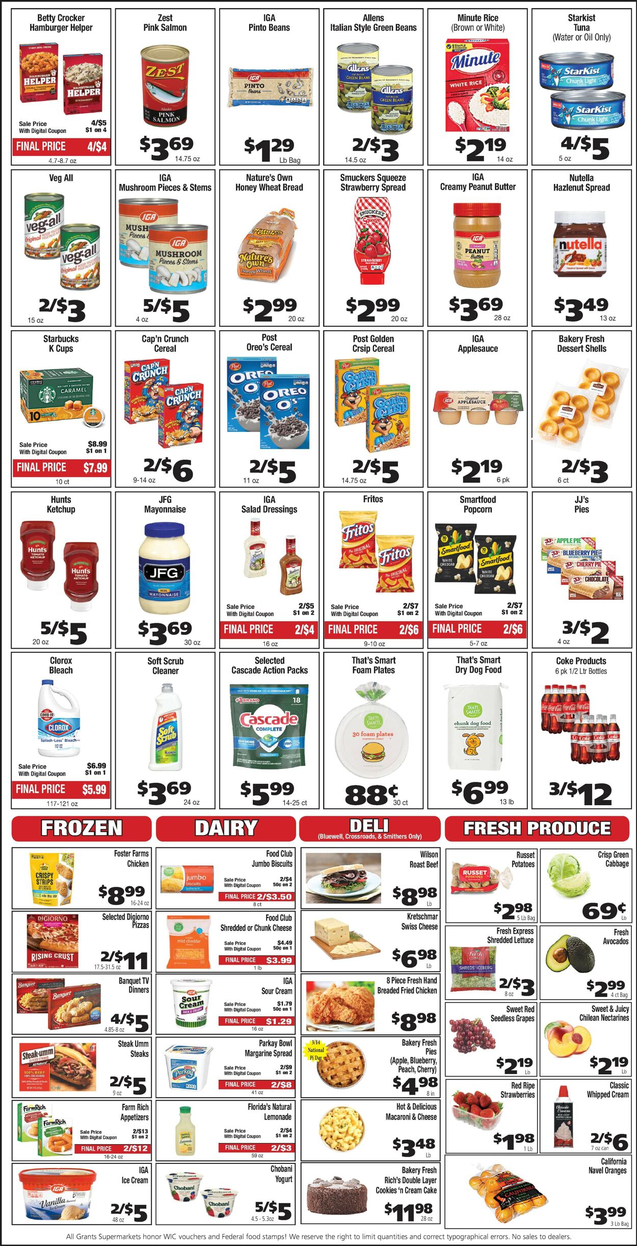 Grant's Supermarket Weekly Ad Circular - valid 03/08-03/14/2023 (Page 2)