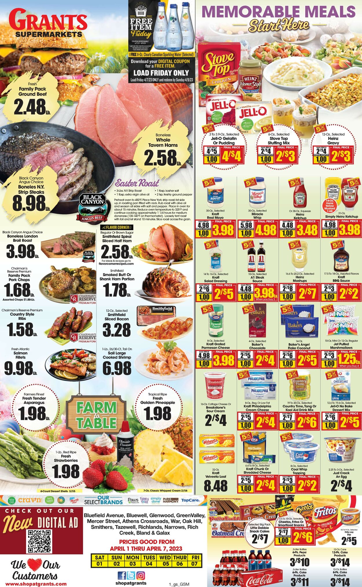 Grant's Supermarket Weekly Ad Circular - valid 04/01-04/07/2023 (Page 2)