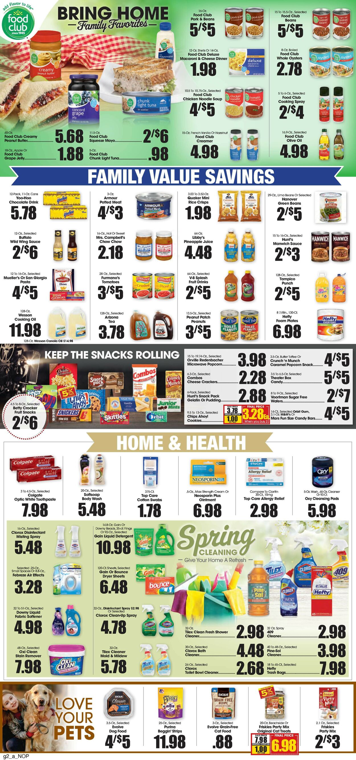 Grant's Supermarket Weekly Ad Circular - valid 04/08-04/14/2023 (Page 2)