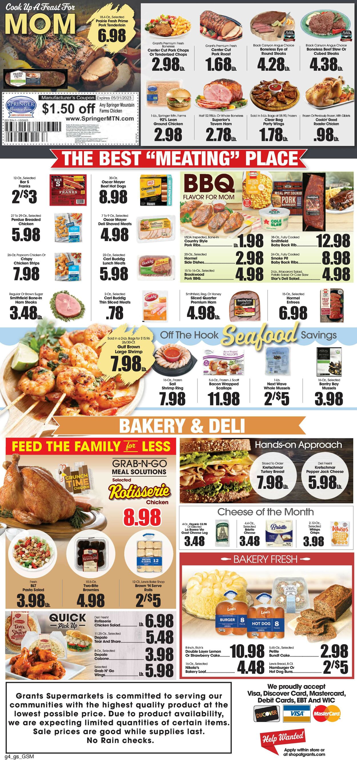 Grant's Supermarket Weekly Ad Circular - valid 05/06-05/12/2023 (Page 4)
