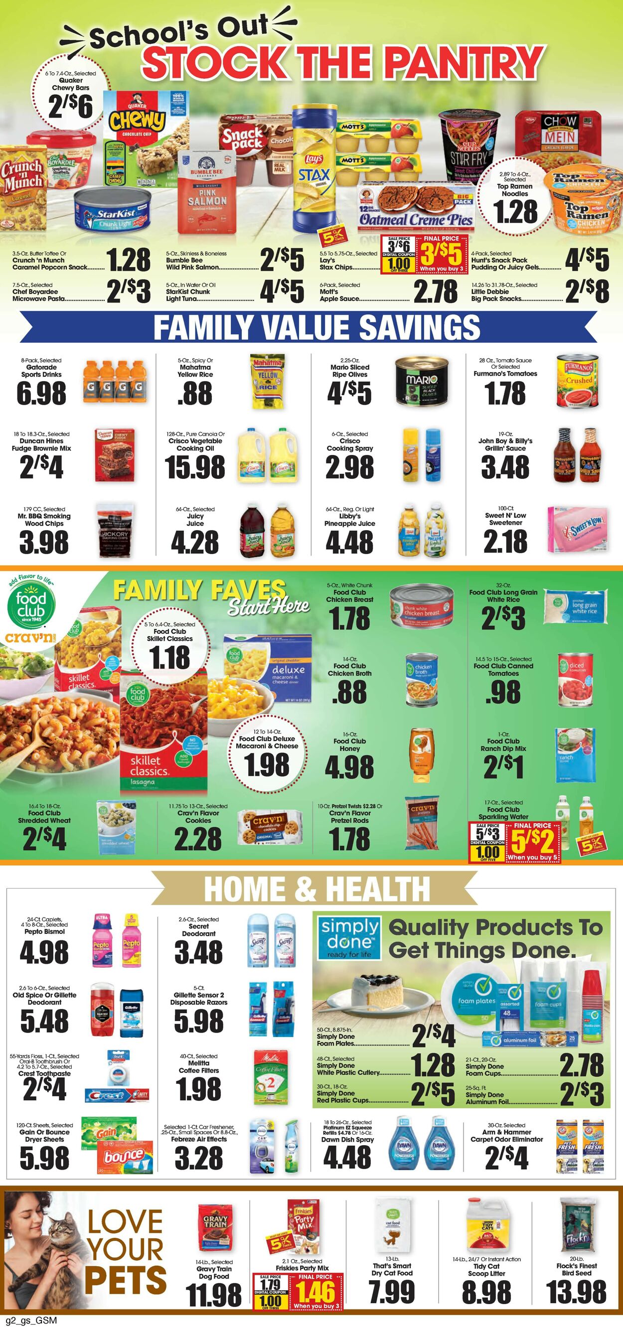 Grant's Supermarket Weekly Ad Circular - valid 06/07-06/13/2023 (Page 2)