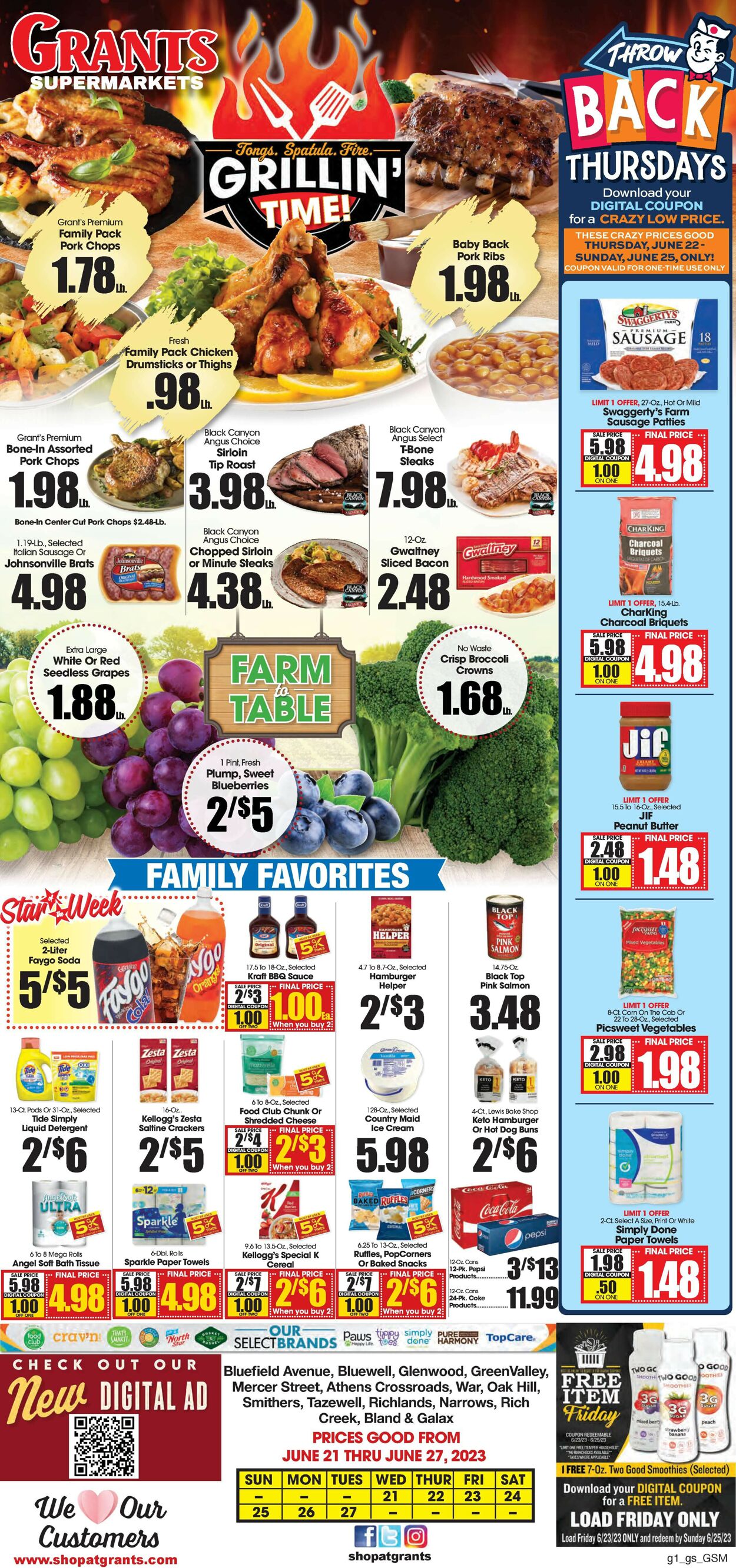 Grant's Supermarket Weekly Ad Circular - valid 06/21-06/27/2023