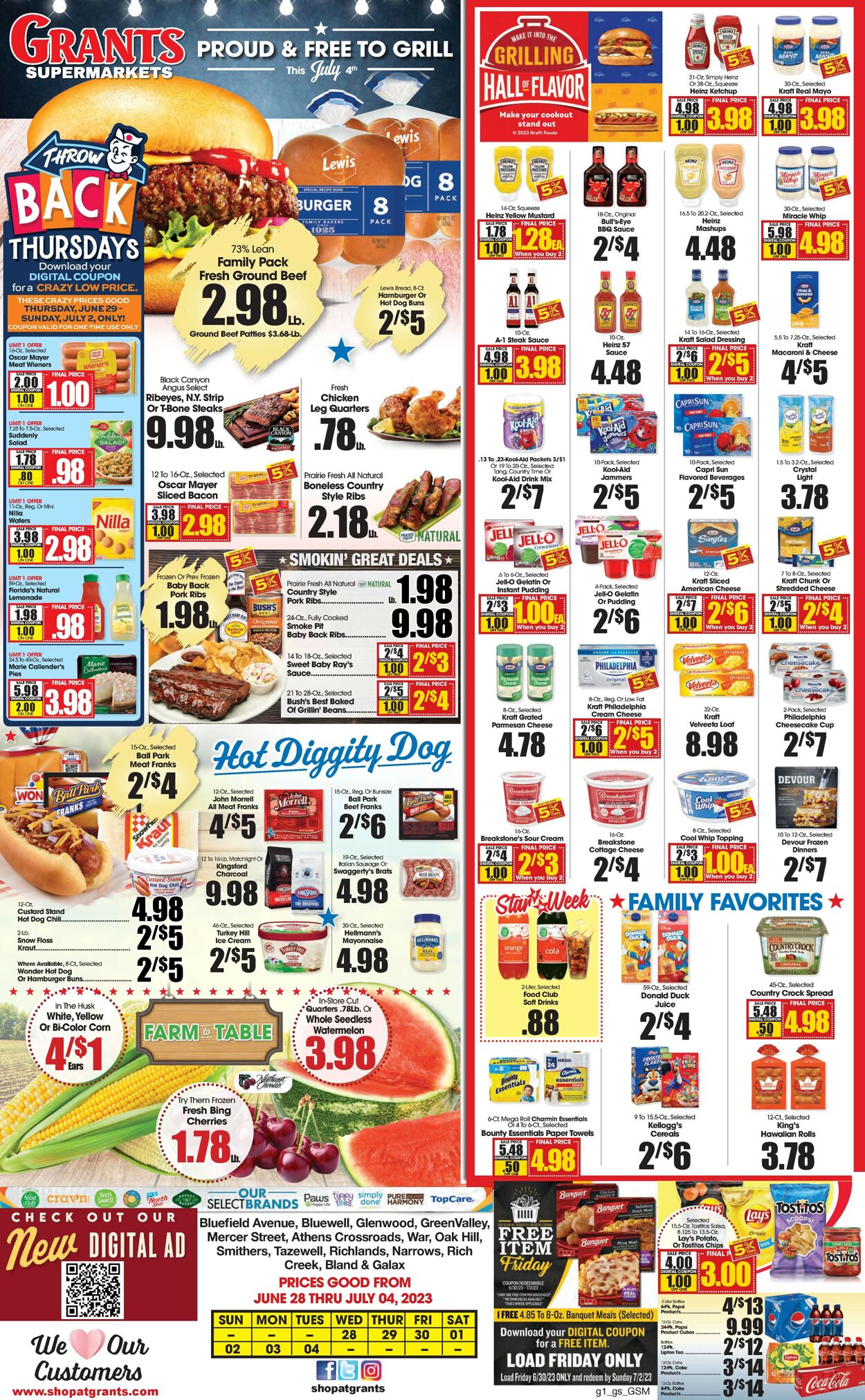 Grant's Supermarket Weekly Ad Circular - valid 06/28-07/04/2023 (Page 2)