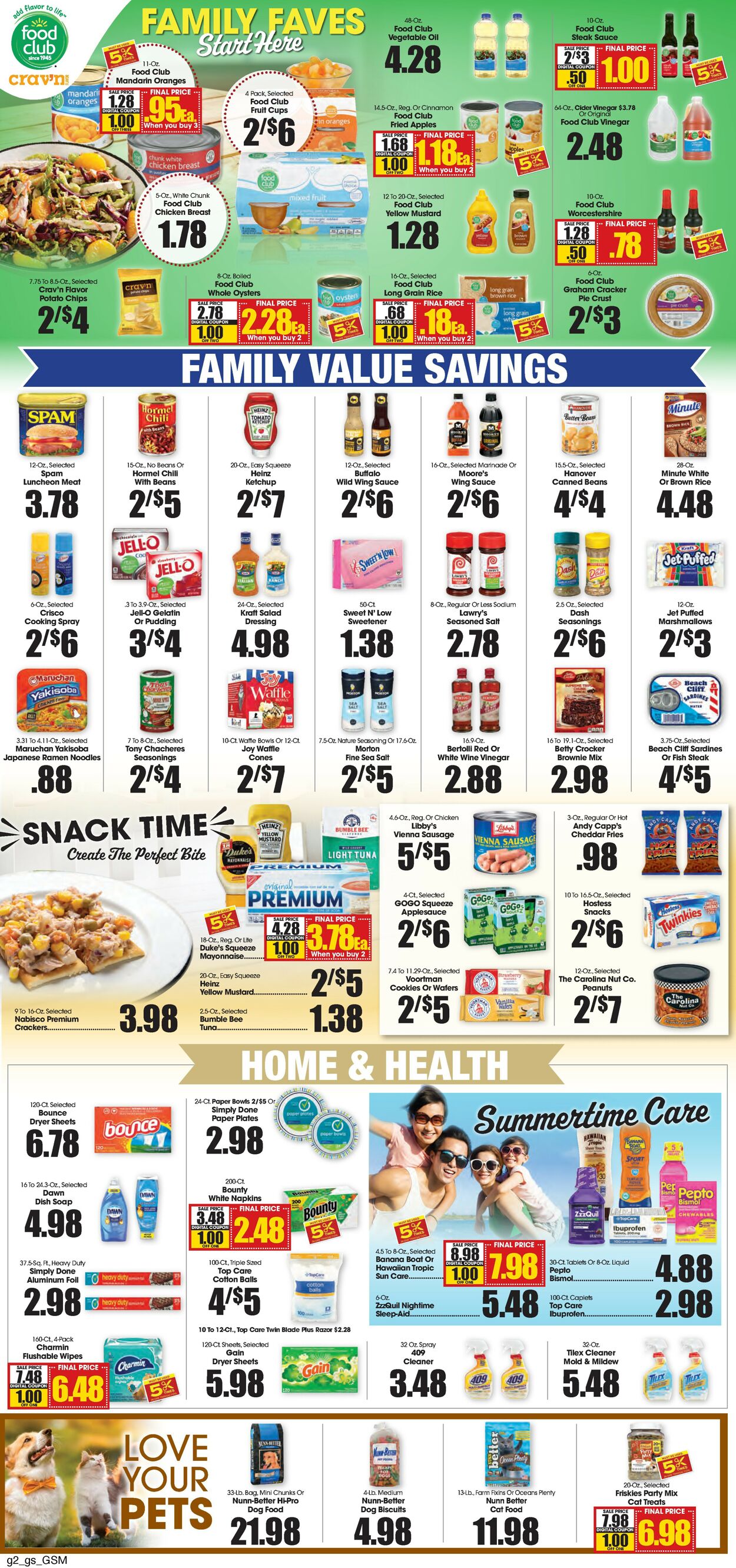 Grant's Supermarket Weekly Ad Circular - valid 07/05-07/11/2023 (Page 2)