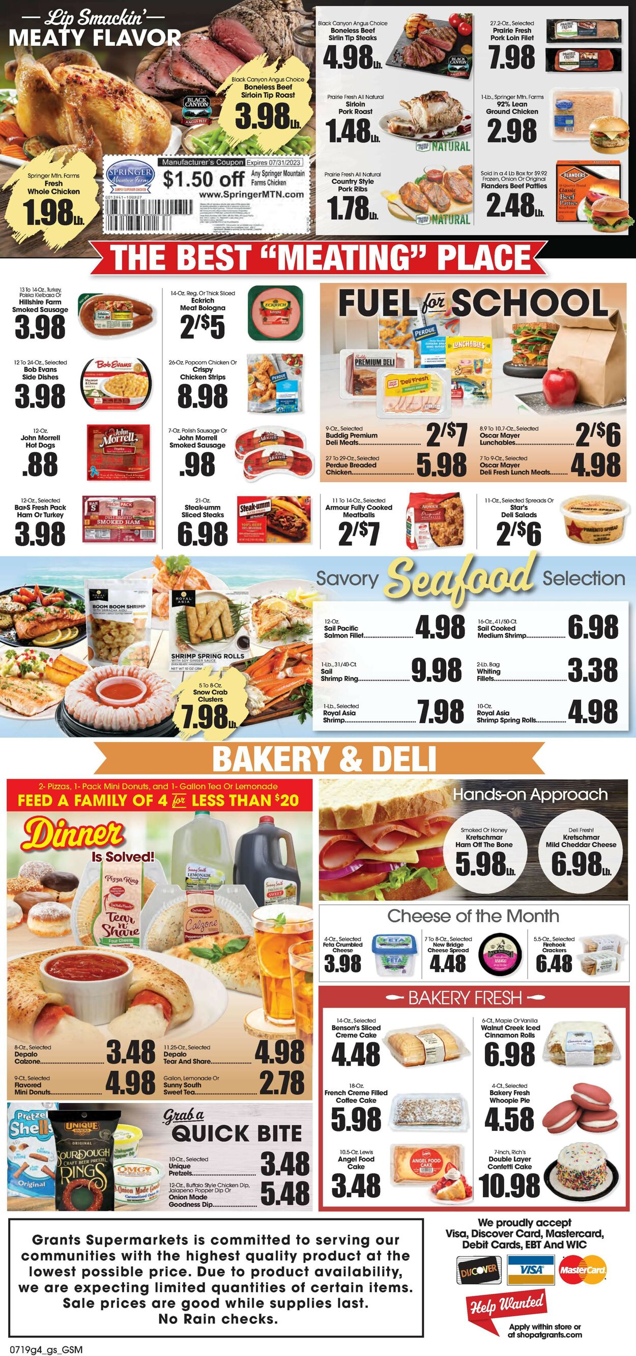 Grant's Supermarket Weekly Ad Circular - valid 07/19-07/25/2023 (Page 4)