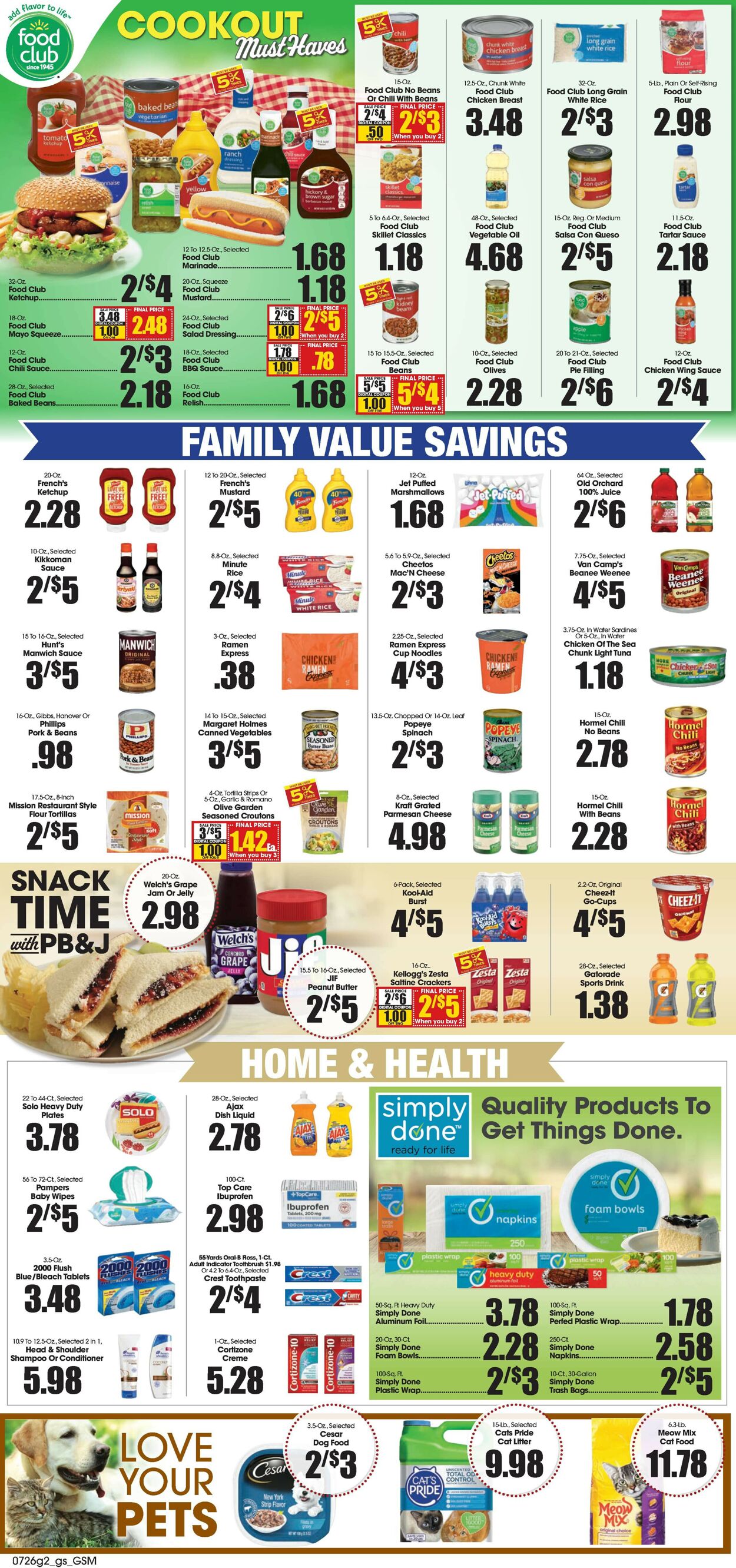 Grant's Supermarket Weekly Ad Circular - valid 07/26-08/01/2023 (Page 4)